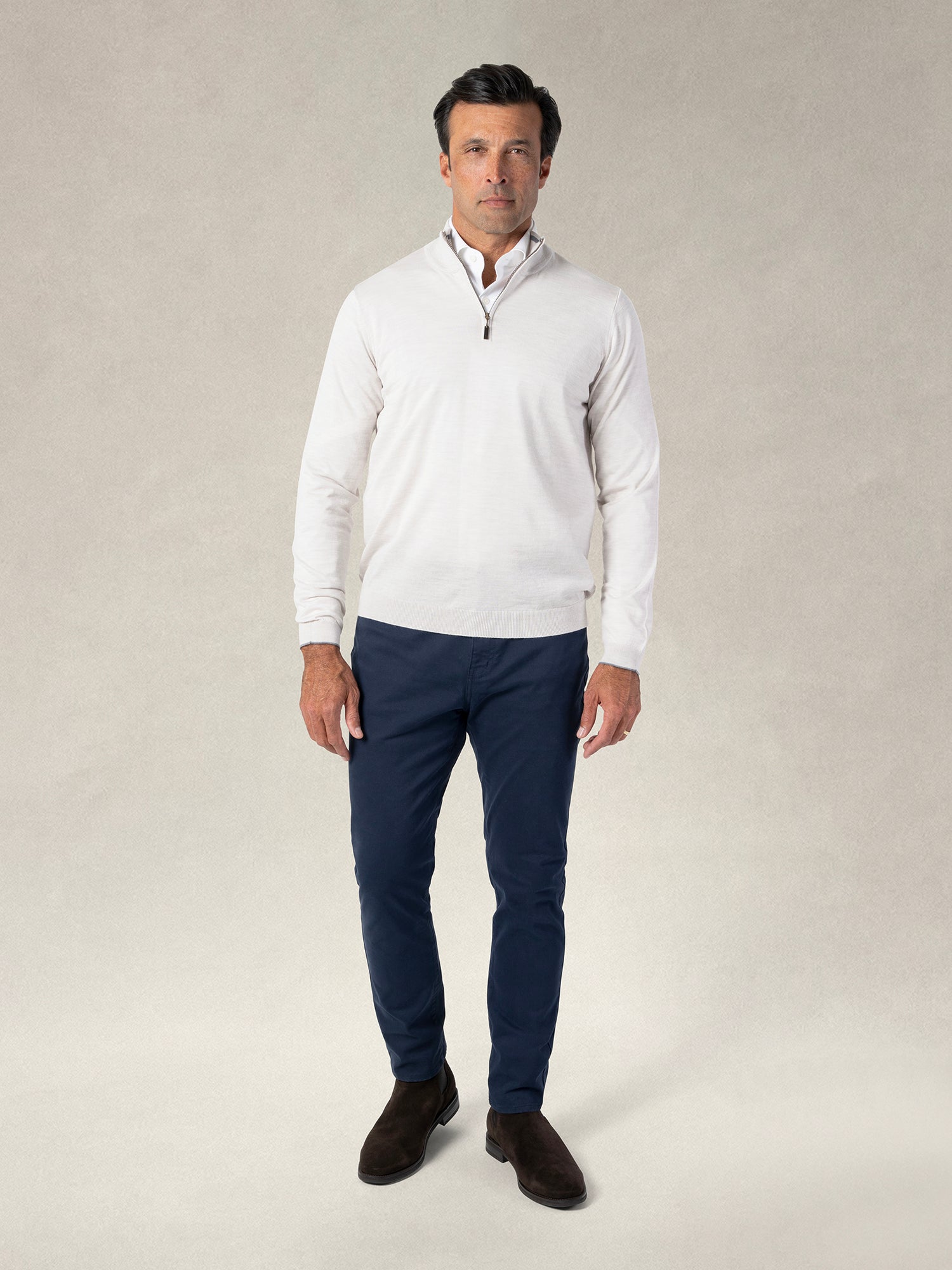 Eastwood Quarter Zip Sweater
