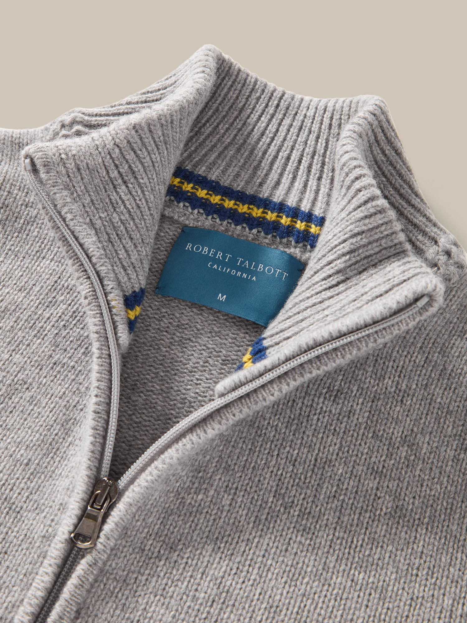 Graham Full Zip Sweater