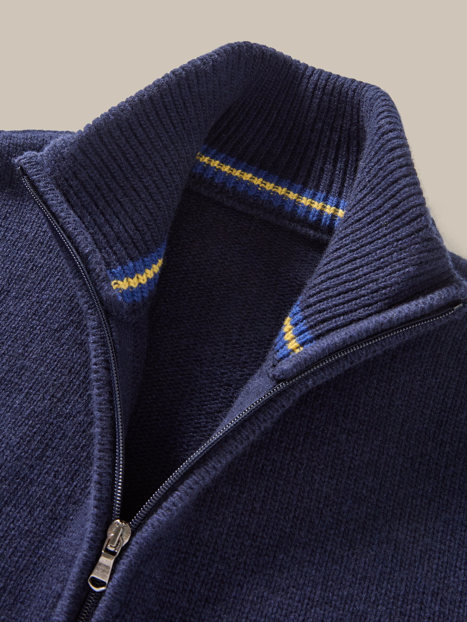 Graham Full Zip Sweater