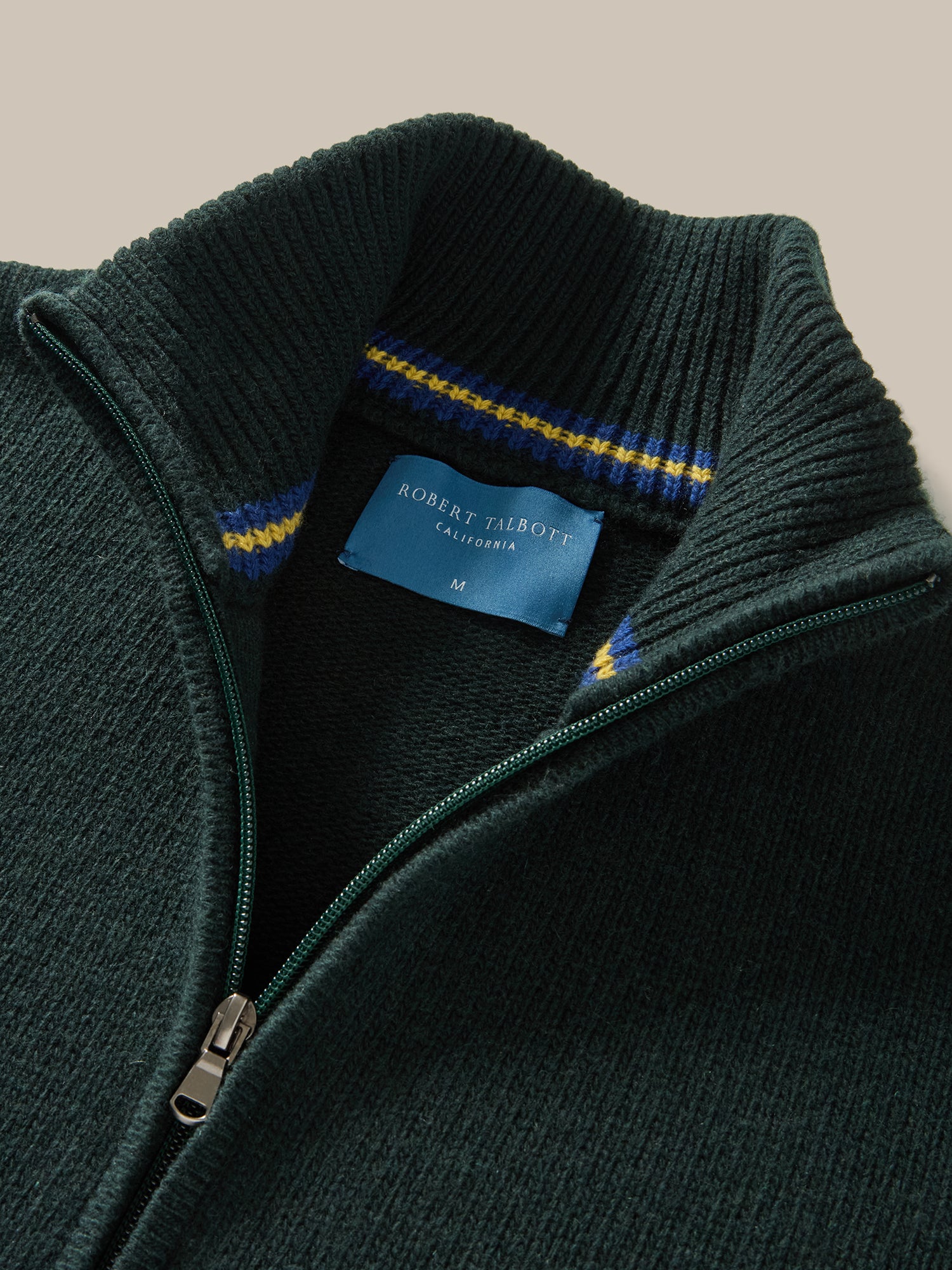 Graham Full Zip Sweater