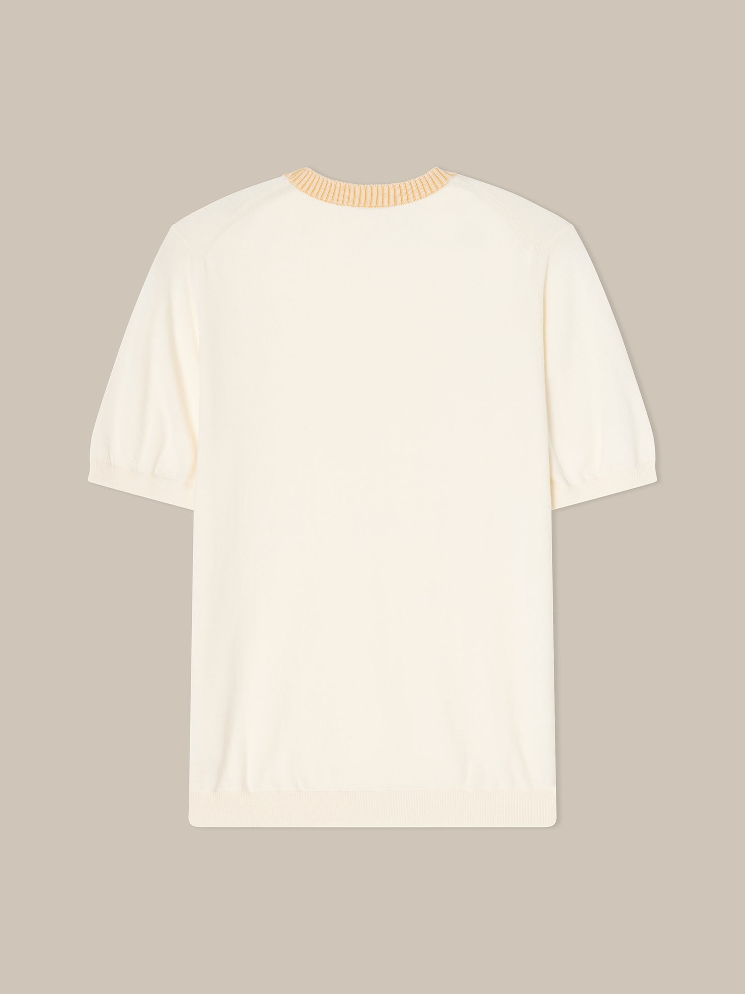 Gibson Cotton Cashmere Short Sleeve Crewneck Sweater