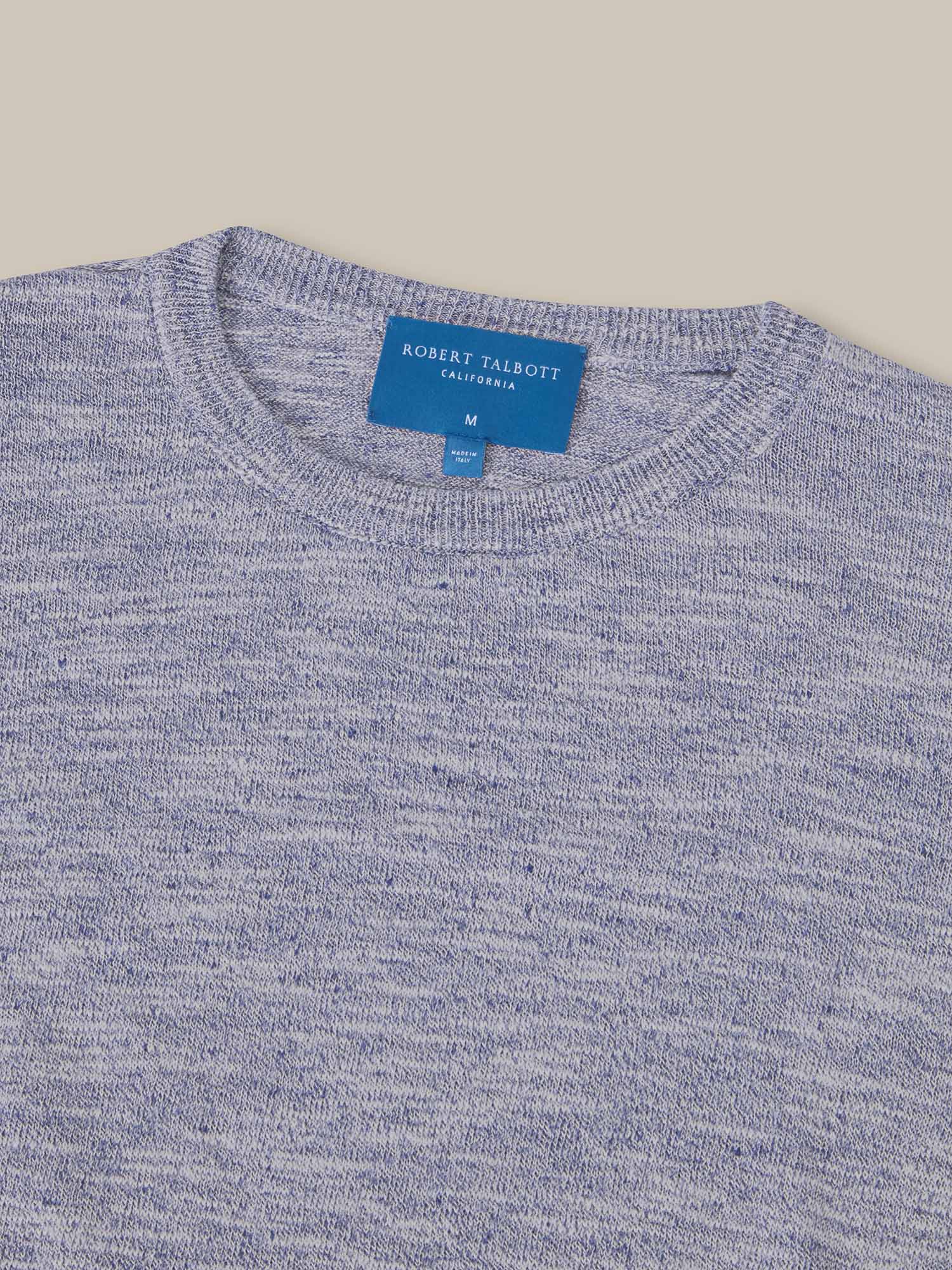 Robbins Linen Silk Crewneck Sweater