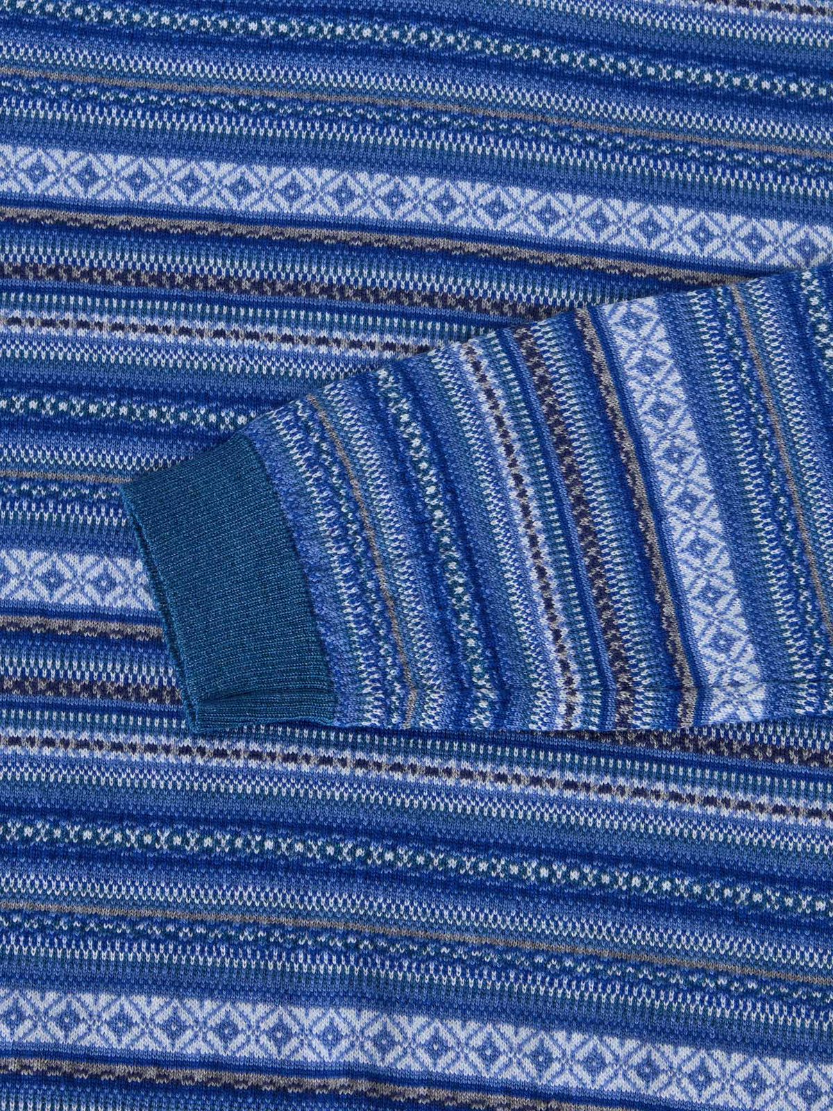 Henry Fair Isle Crewneck Sweater