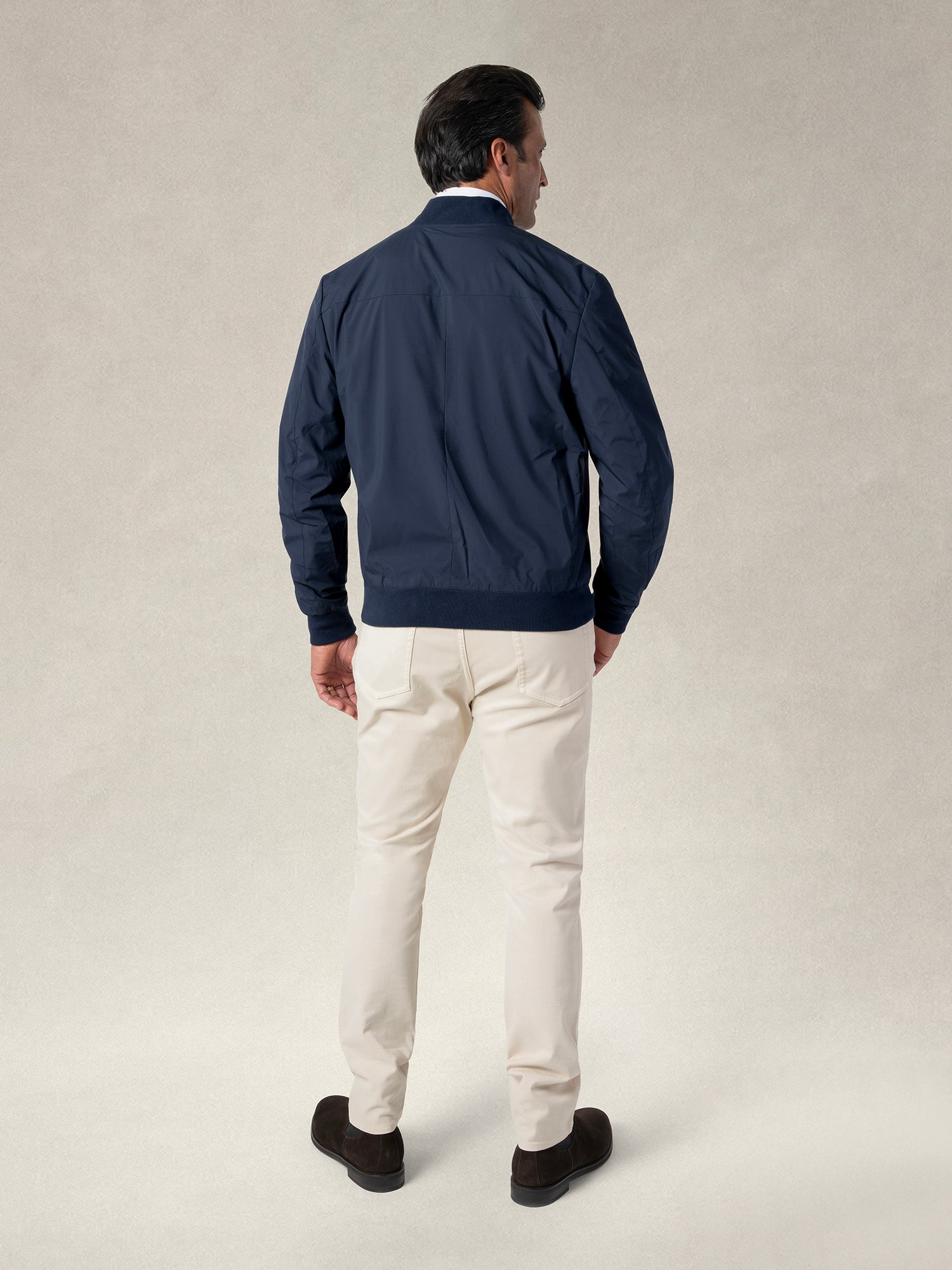 Jackson Baseball Jacket in Navy