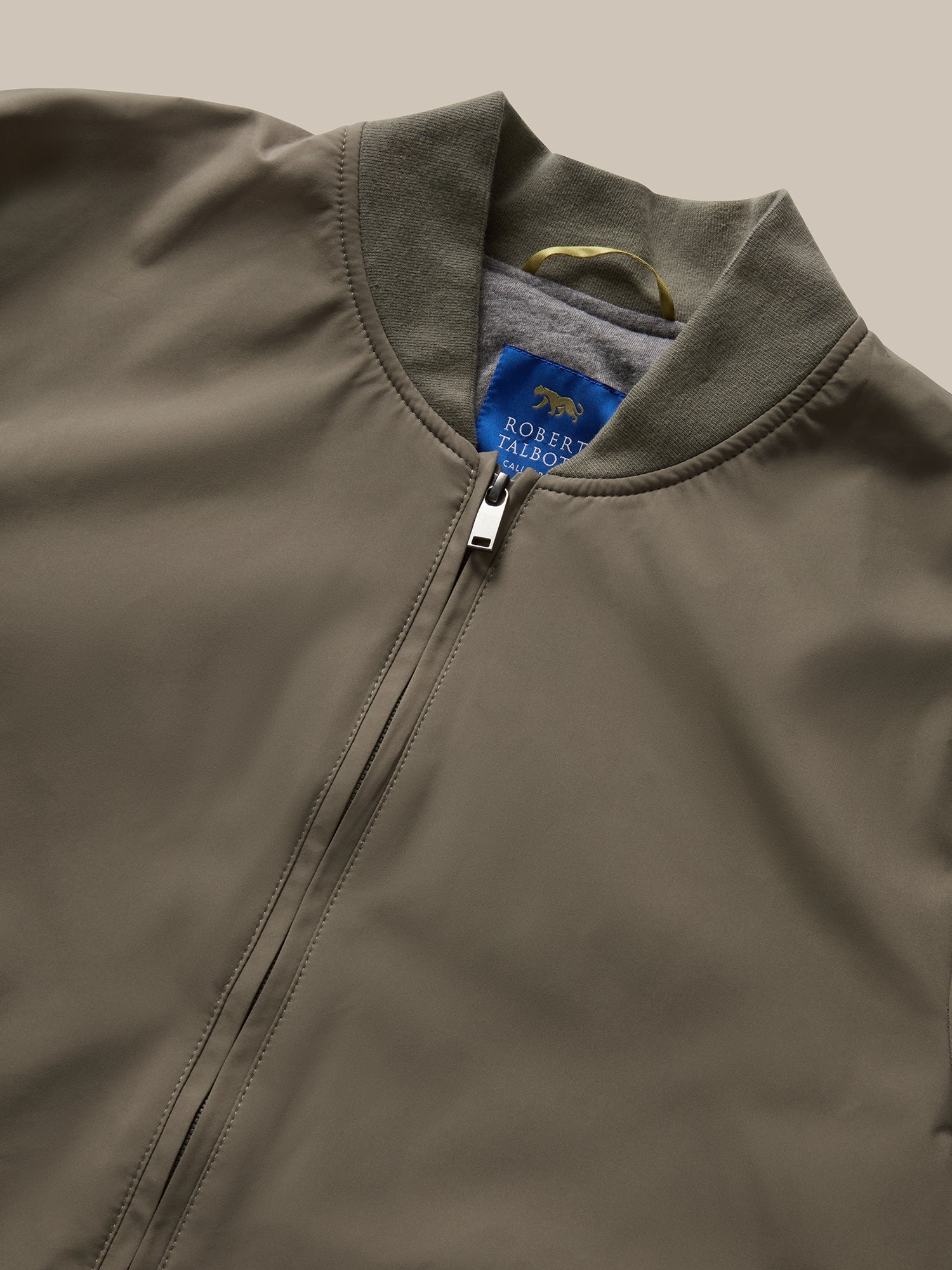 Jackson Baseball Jacket in Taupe