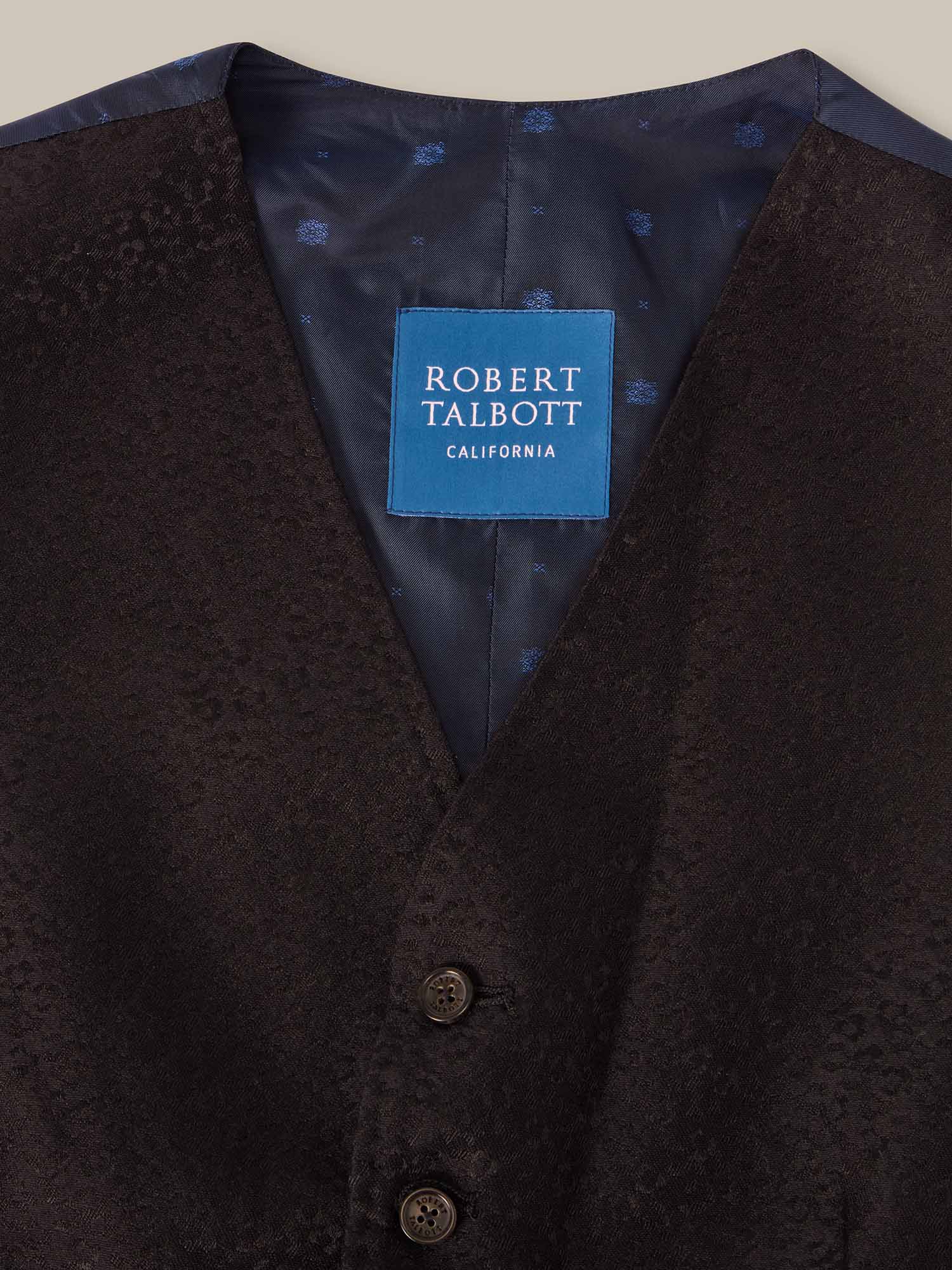 Astaire Textured Brocade Formal Vest