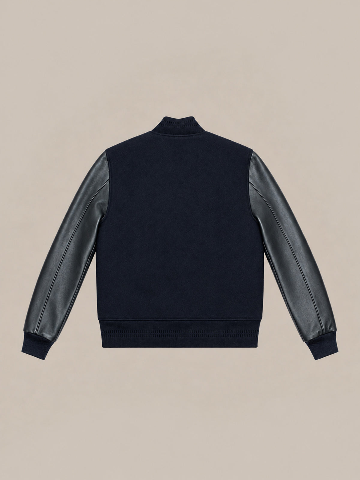 Captain Wool and Leather Varsity Jacket