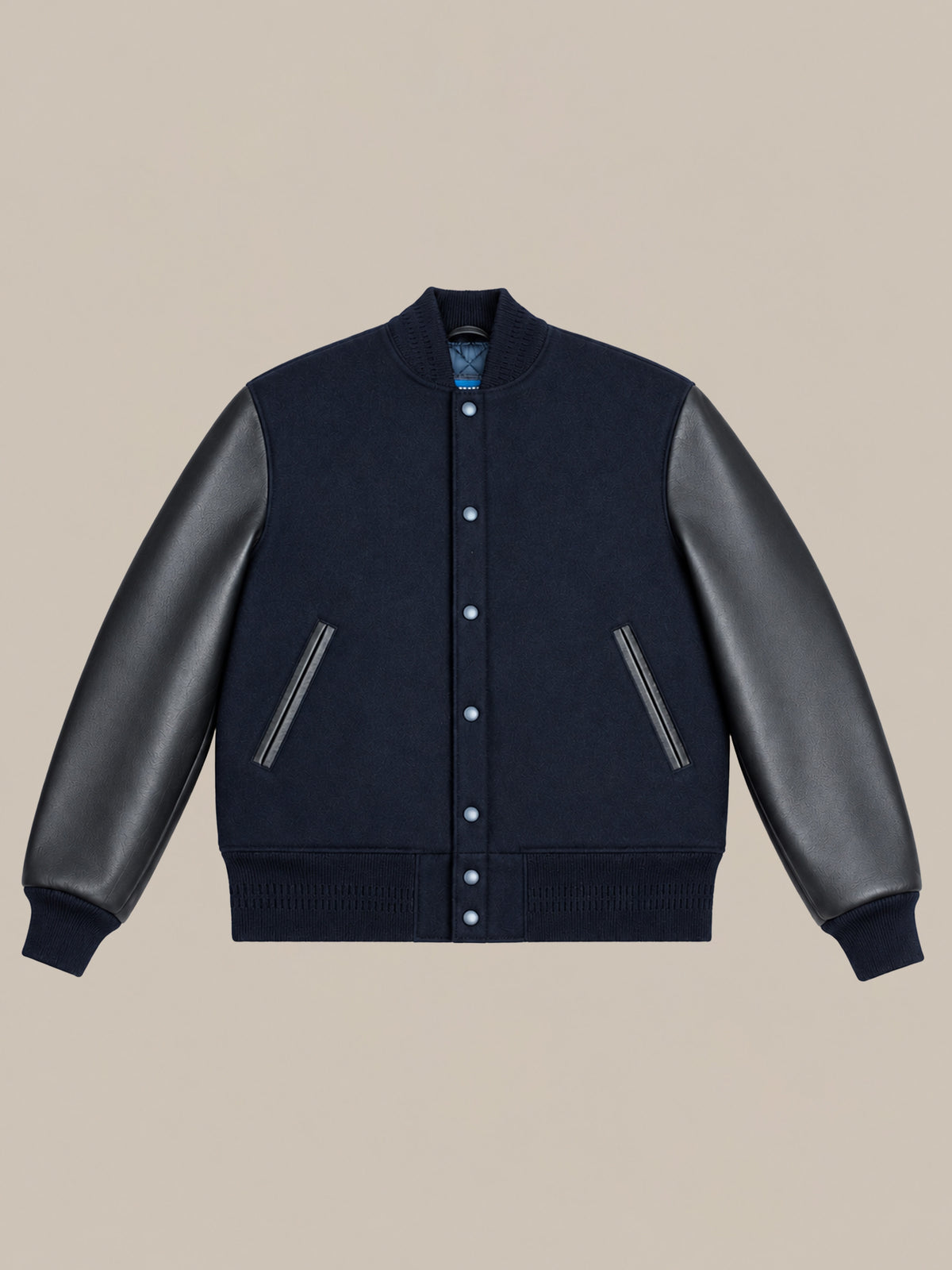 Captain Wool and Leather Varsity Jacket
