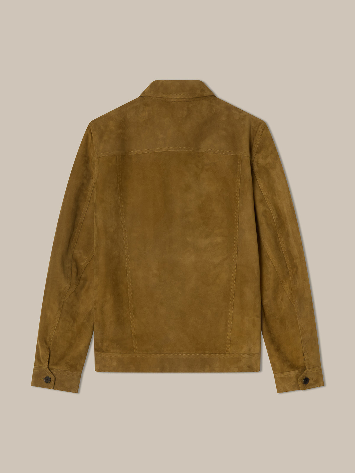 Elliott Suede Trucker Jacket