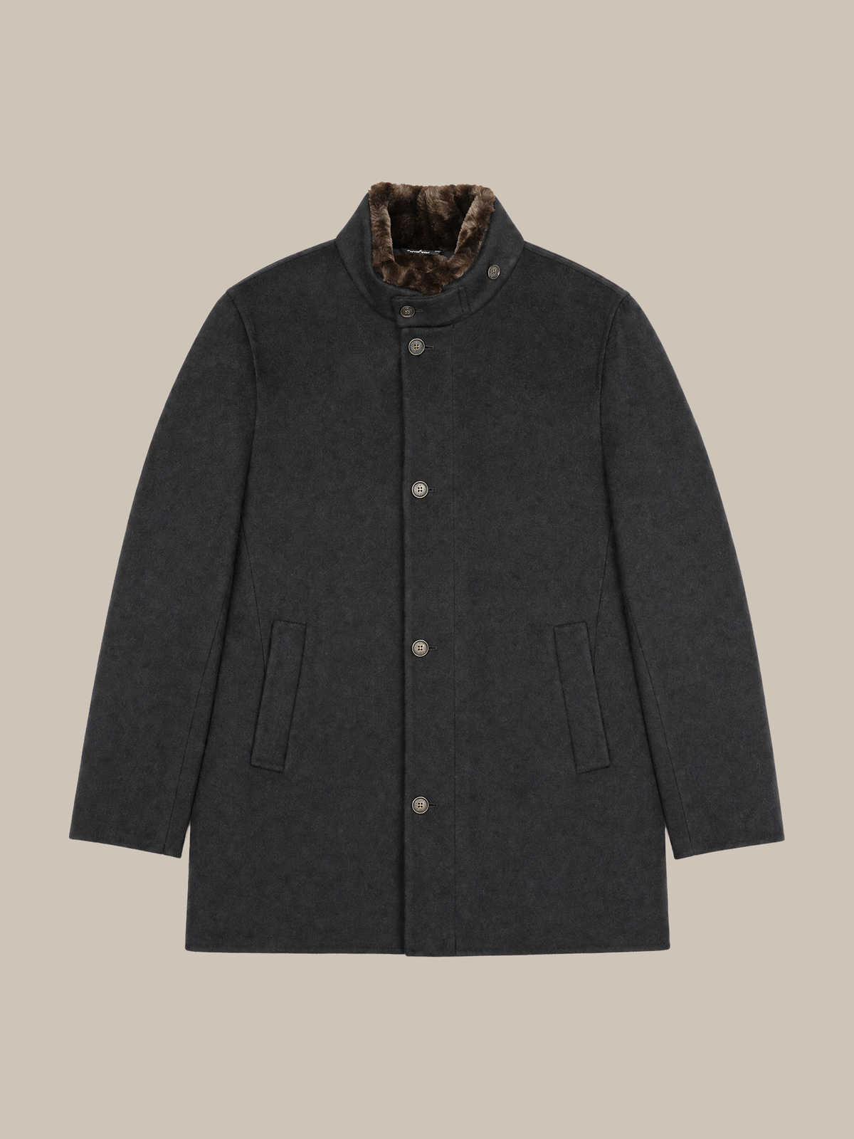 Voight Double Face Cashmere Carcoat