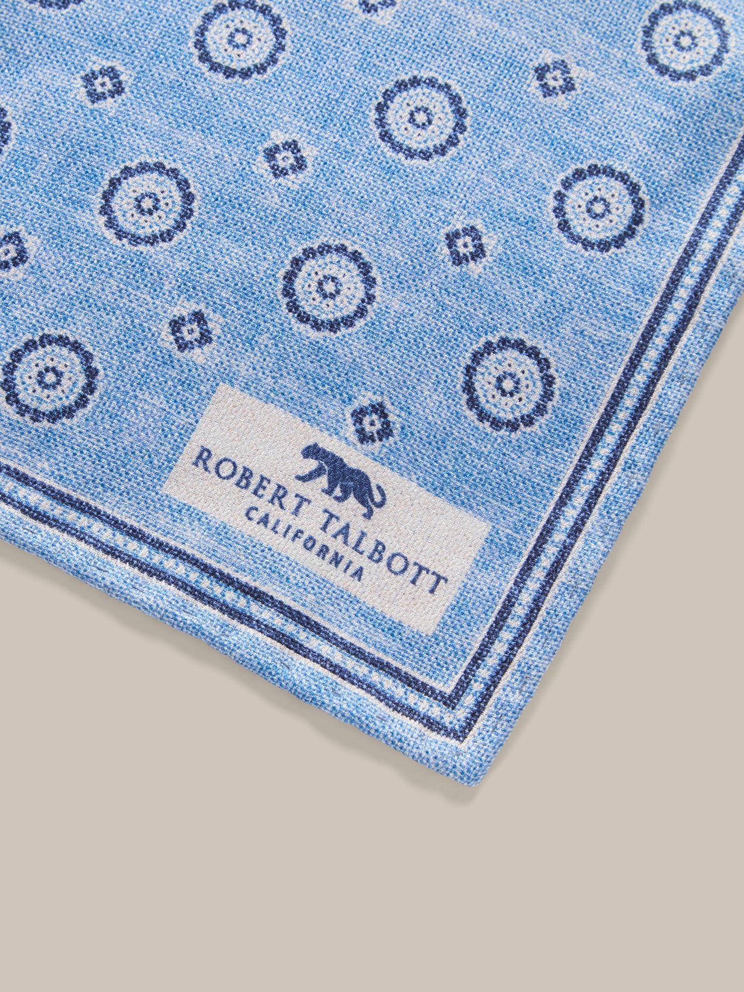 Collins Reversible Silk Pocket Square