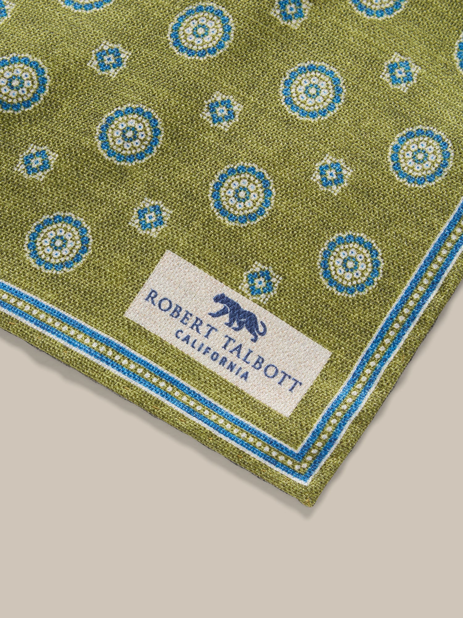 Collins Reversible Silk Pocket Square image
