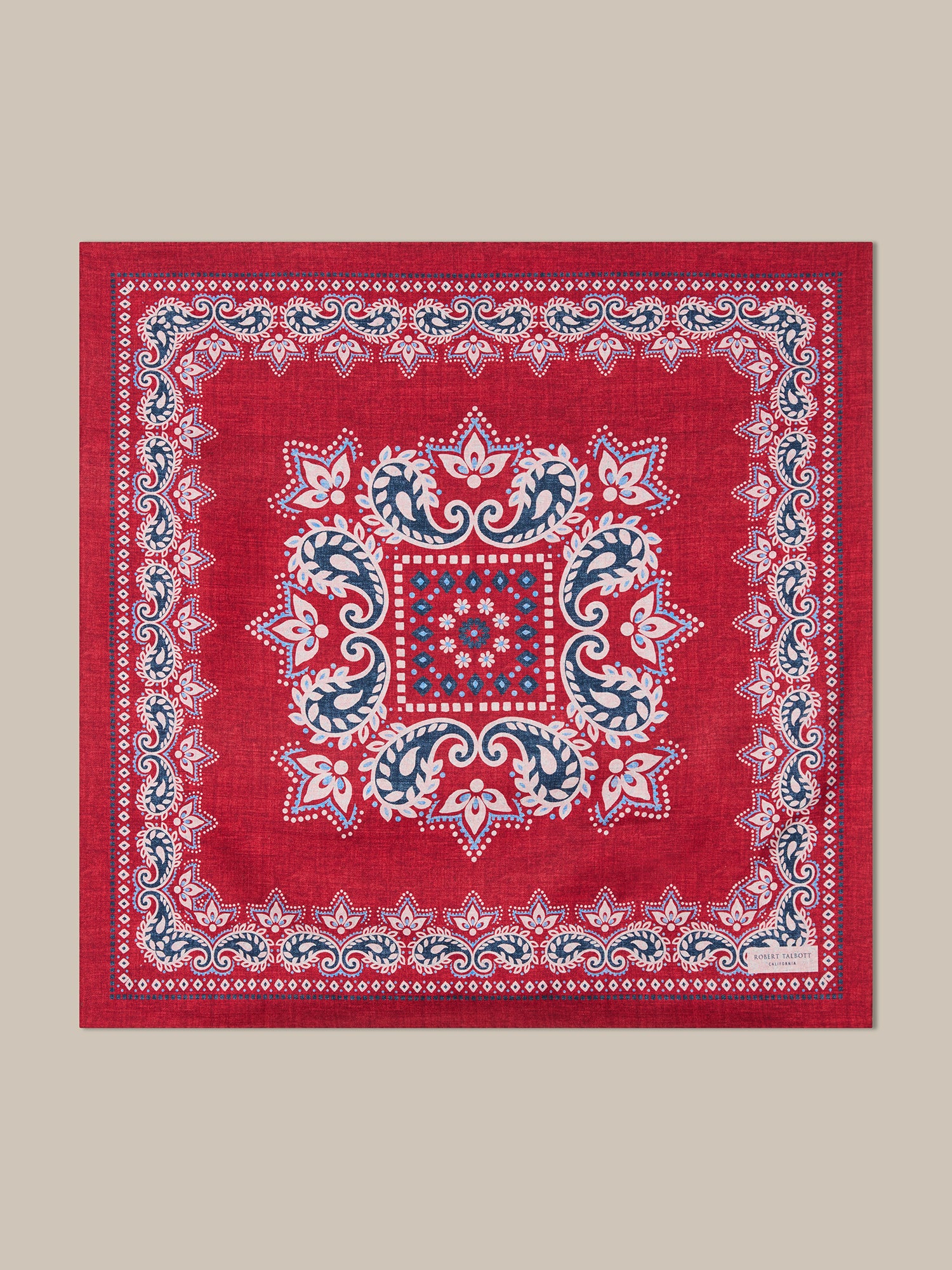 Harmon Reversible Floral Paisley Neckerchief