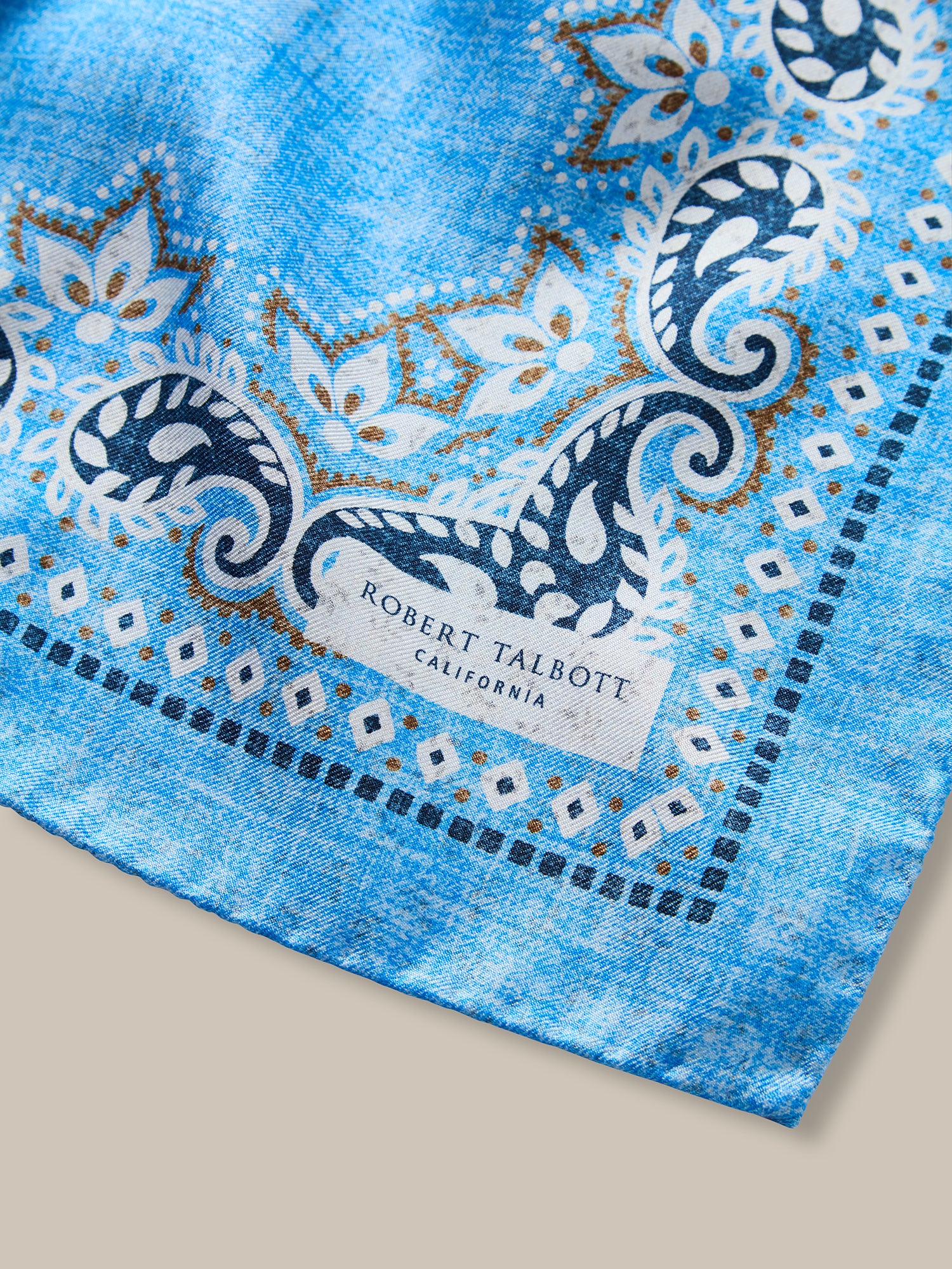 Harmon Reversible Floral Paisley Neckerchief