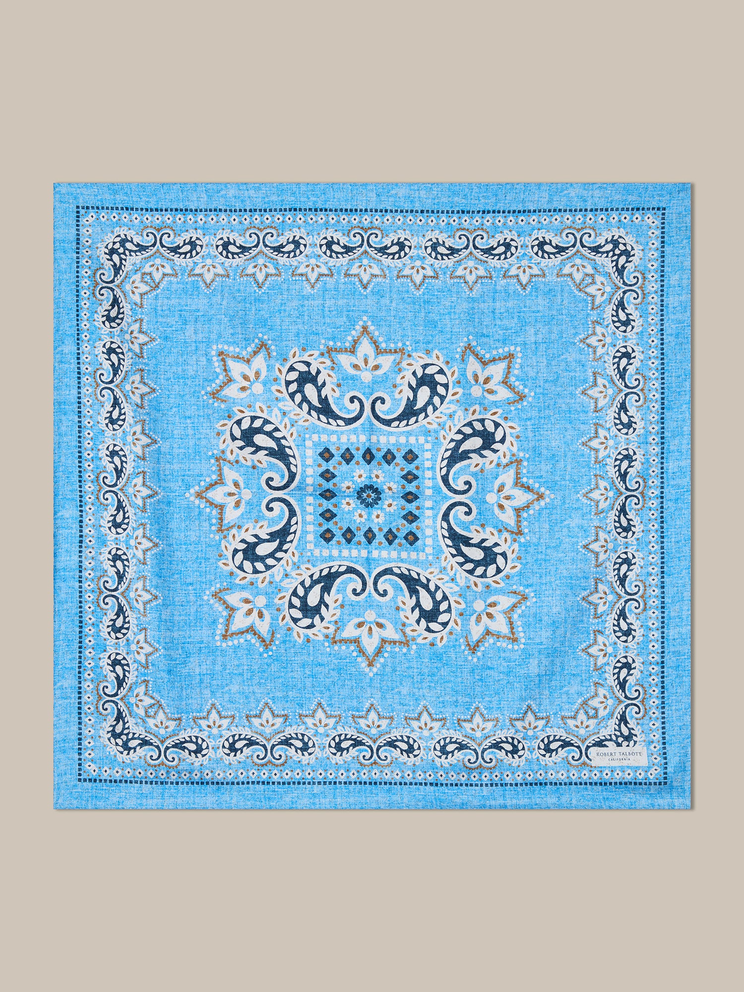 Harmon Reversible Floral Paisley Neckerchief