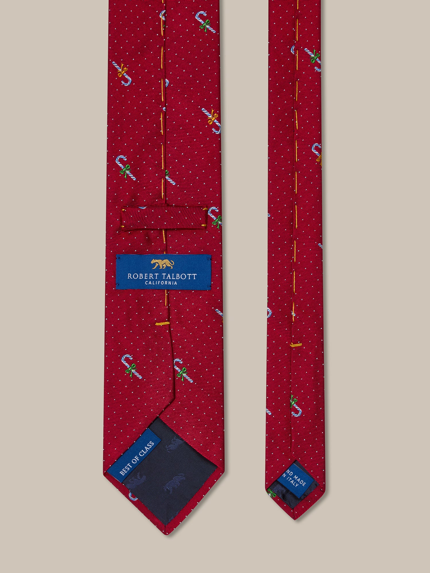 Robert Candy Cane Best of Class Necktie