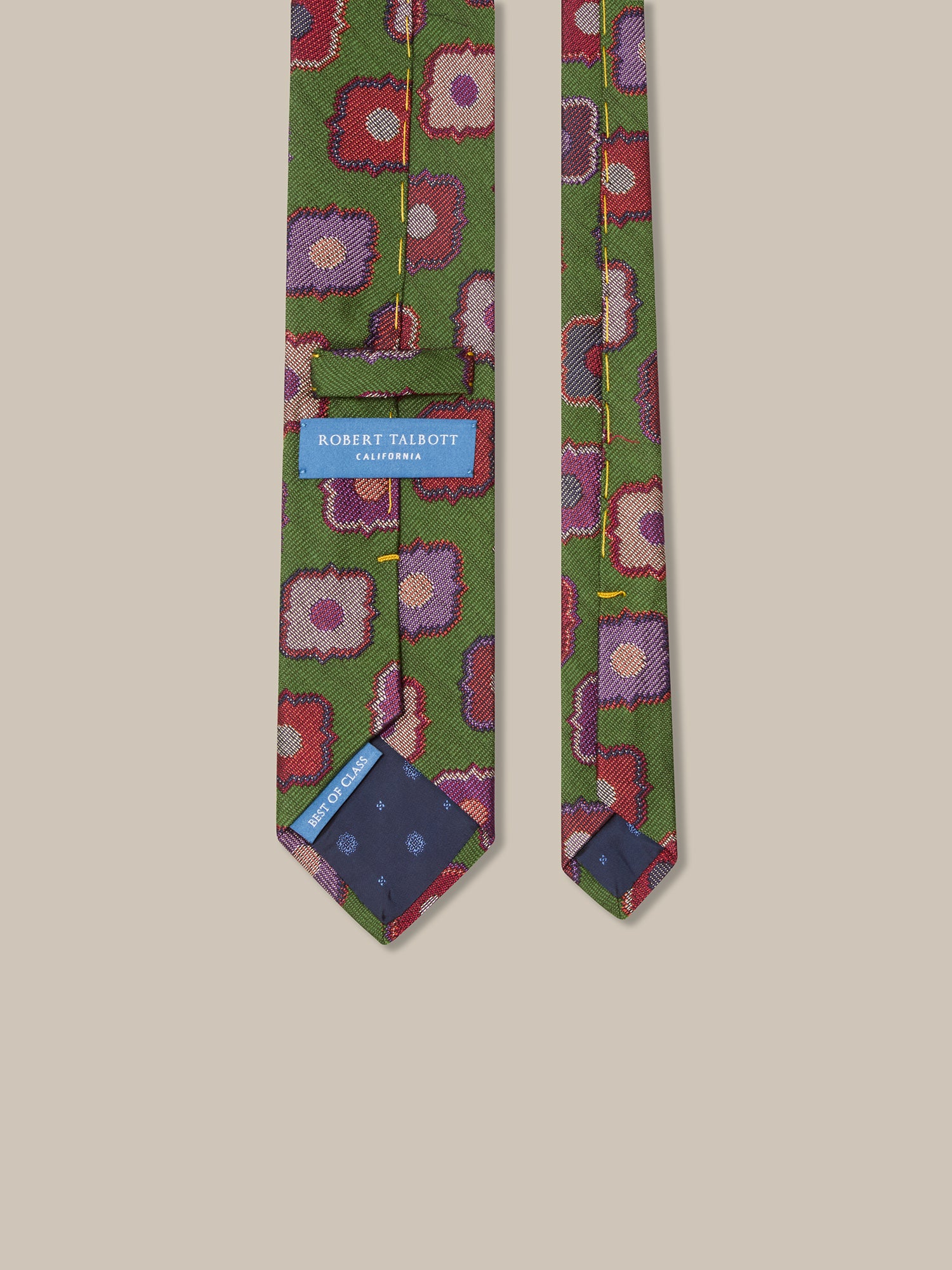 Robert Large Medallion Necktie