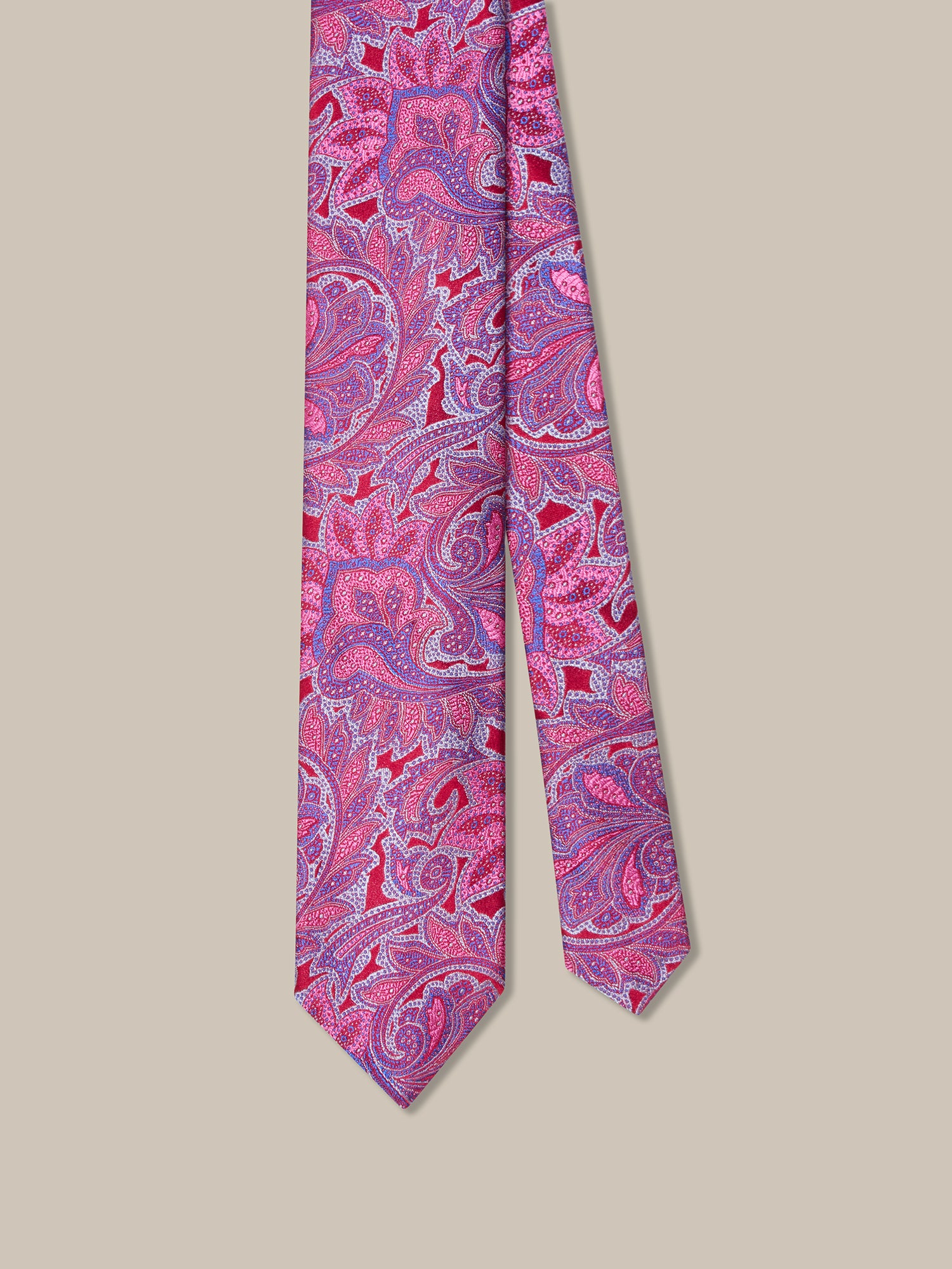 Robert Dotted Paisley Necktie