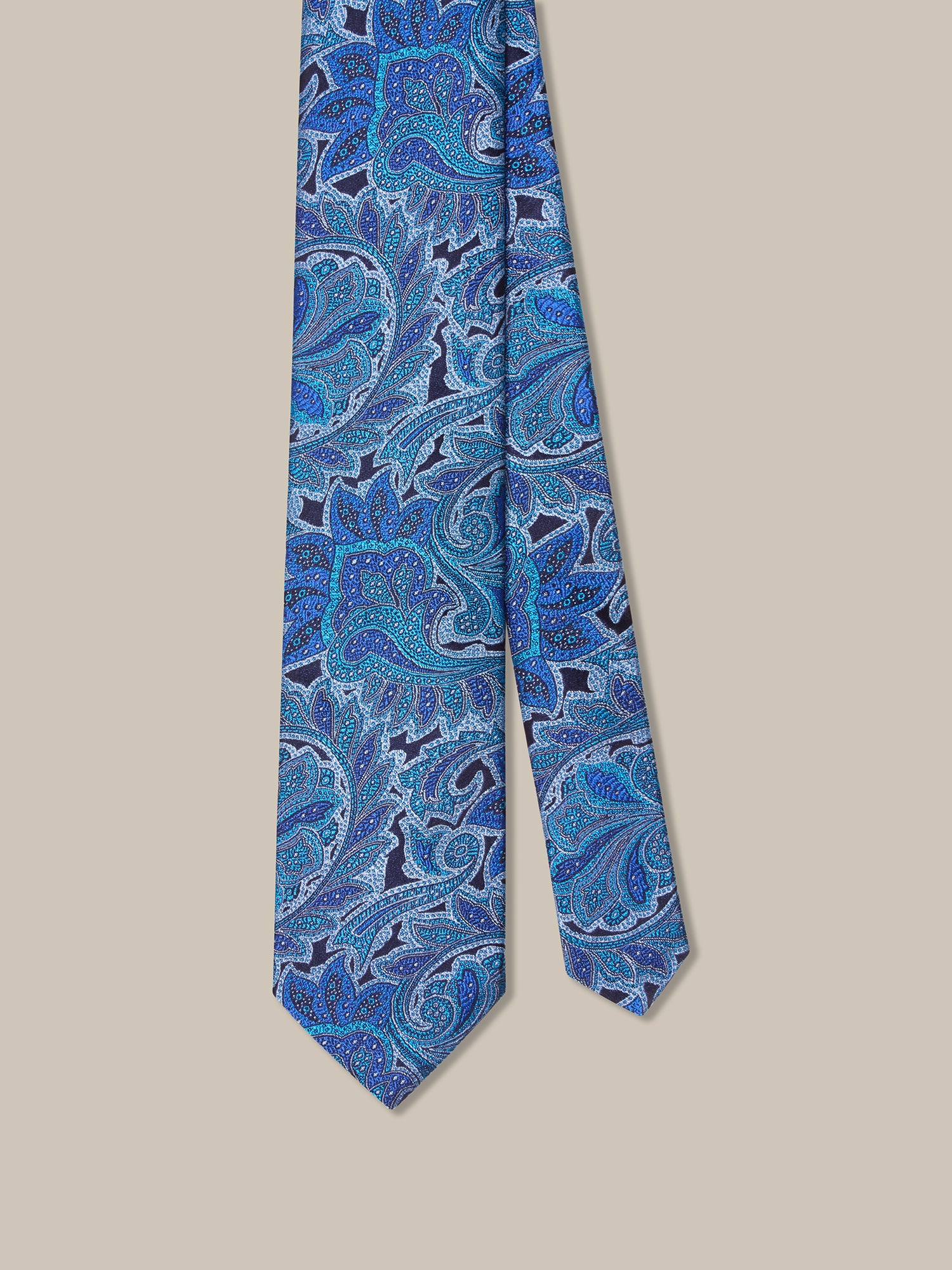 Robert Dotted Paisley Necktie