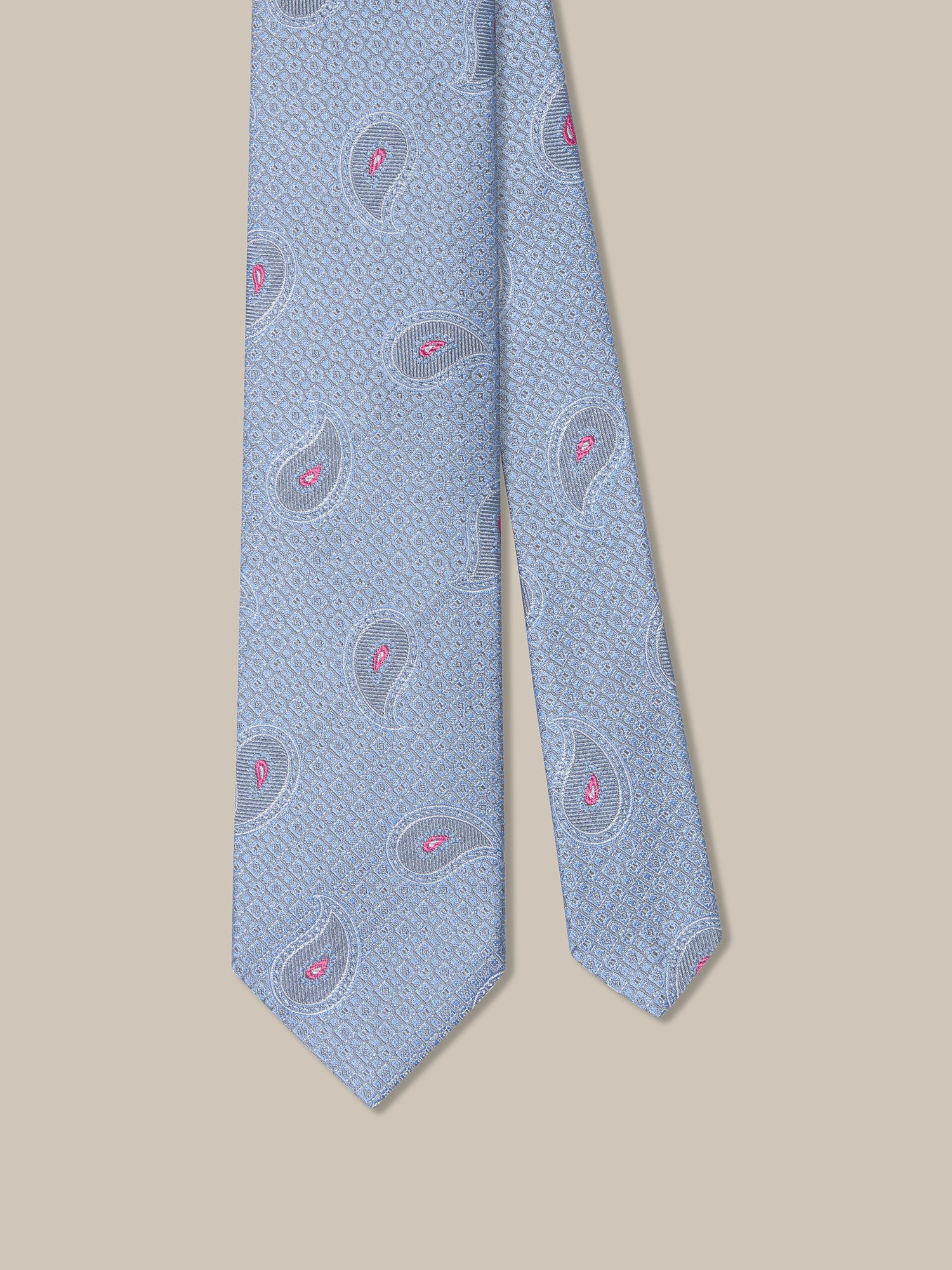 Robert Pine Geo Jacquard Best of Class Necktie