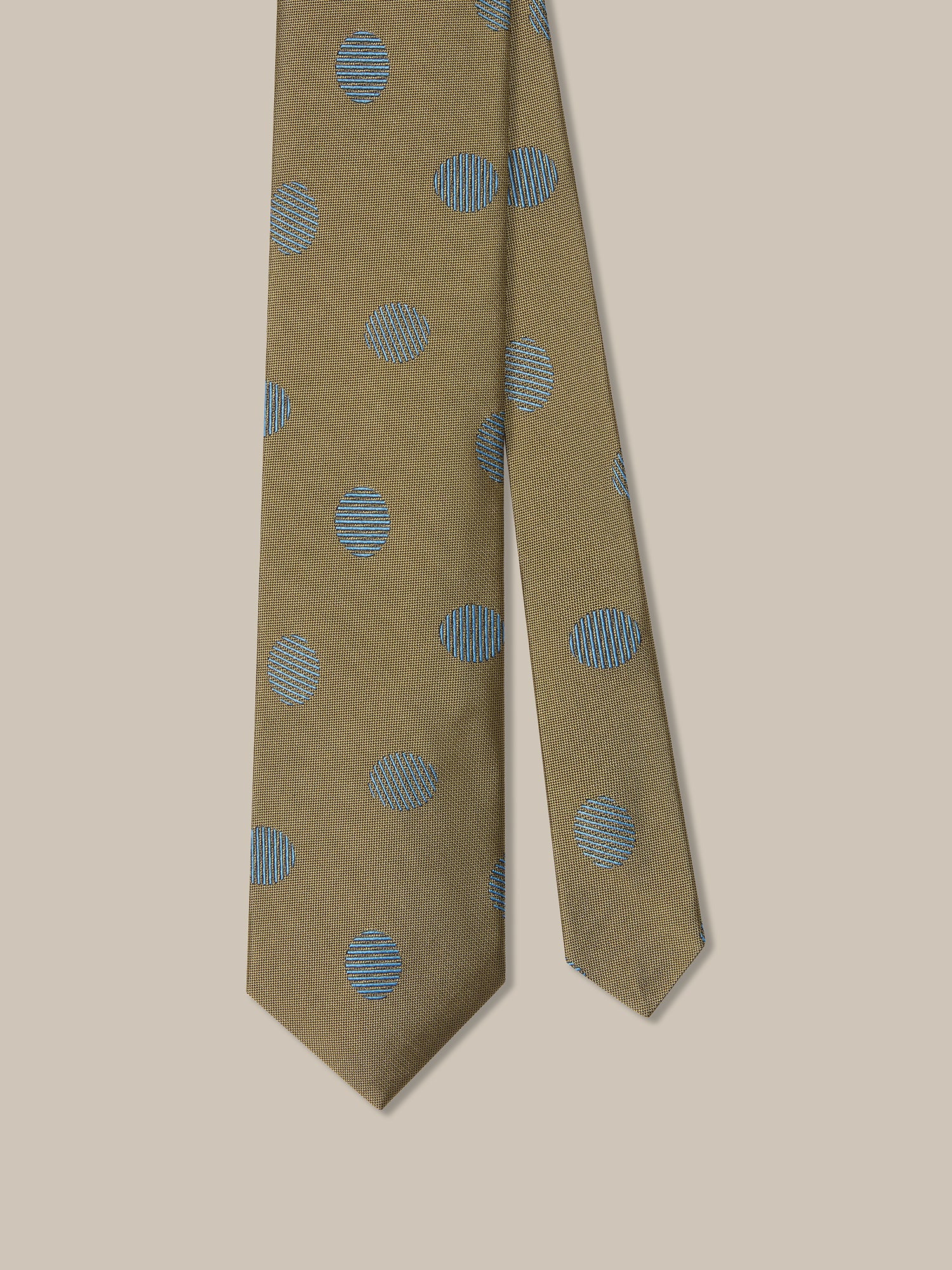 Robert Oval Geo Jacquard Best of Class Necktie