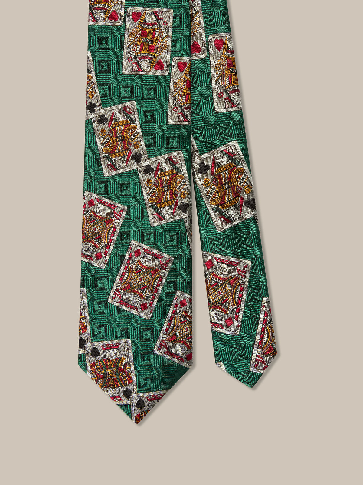 Robert Playing Cards Best of Class Necktie