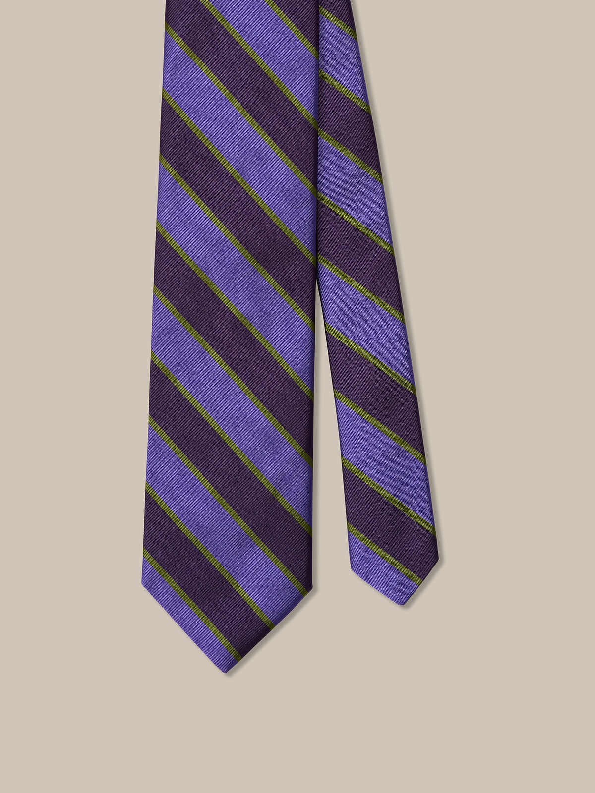 Robert Cricket Stripe Best of Class Necktie