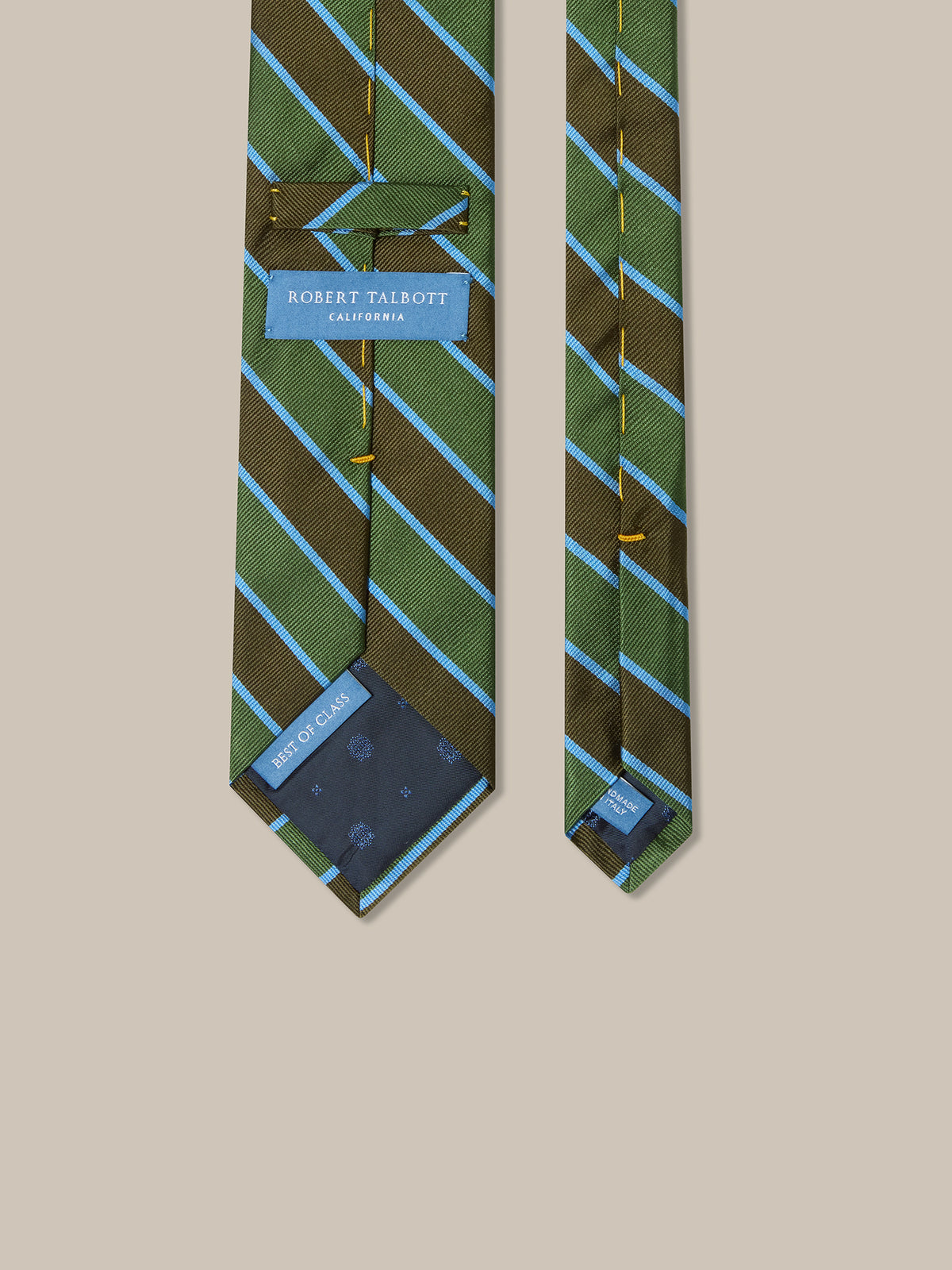 Robert Cricket Stripe Best of Class Necktie