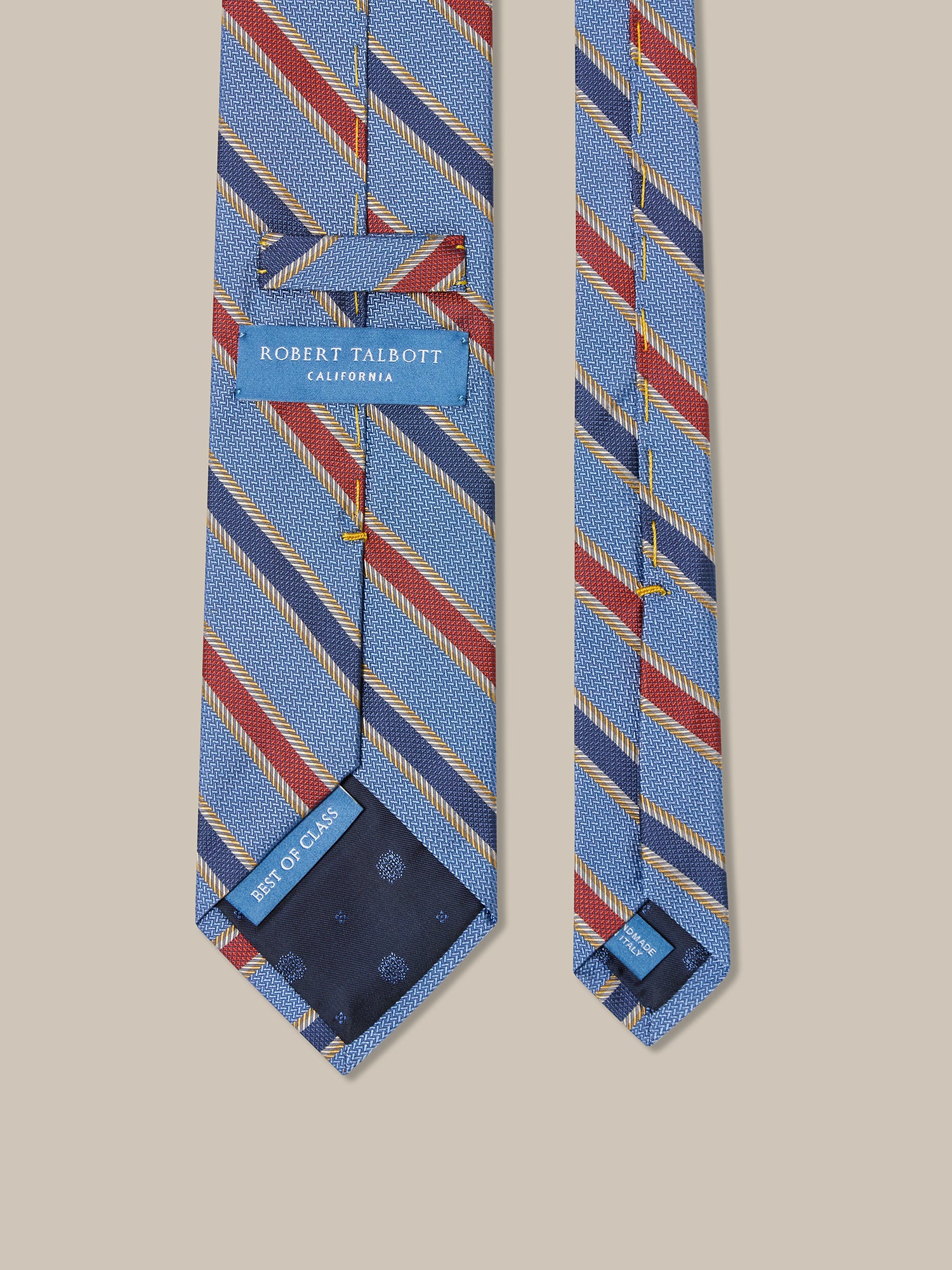 Robert Textured Stripe Best of Class Necktie