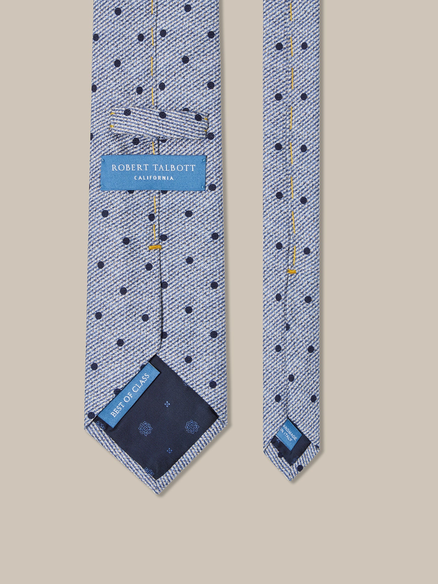 Robert Twill Spot Best of Class Necktie