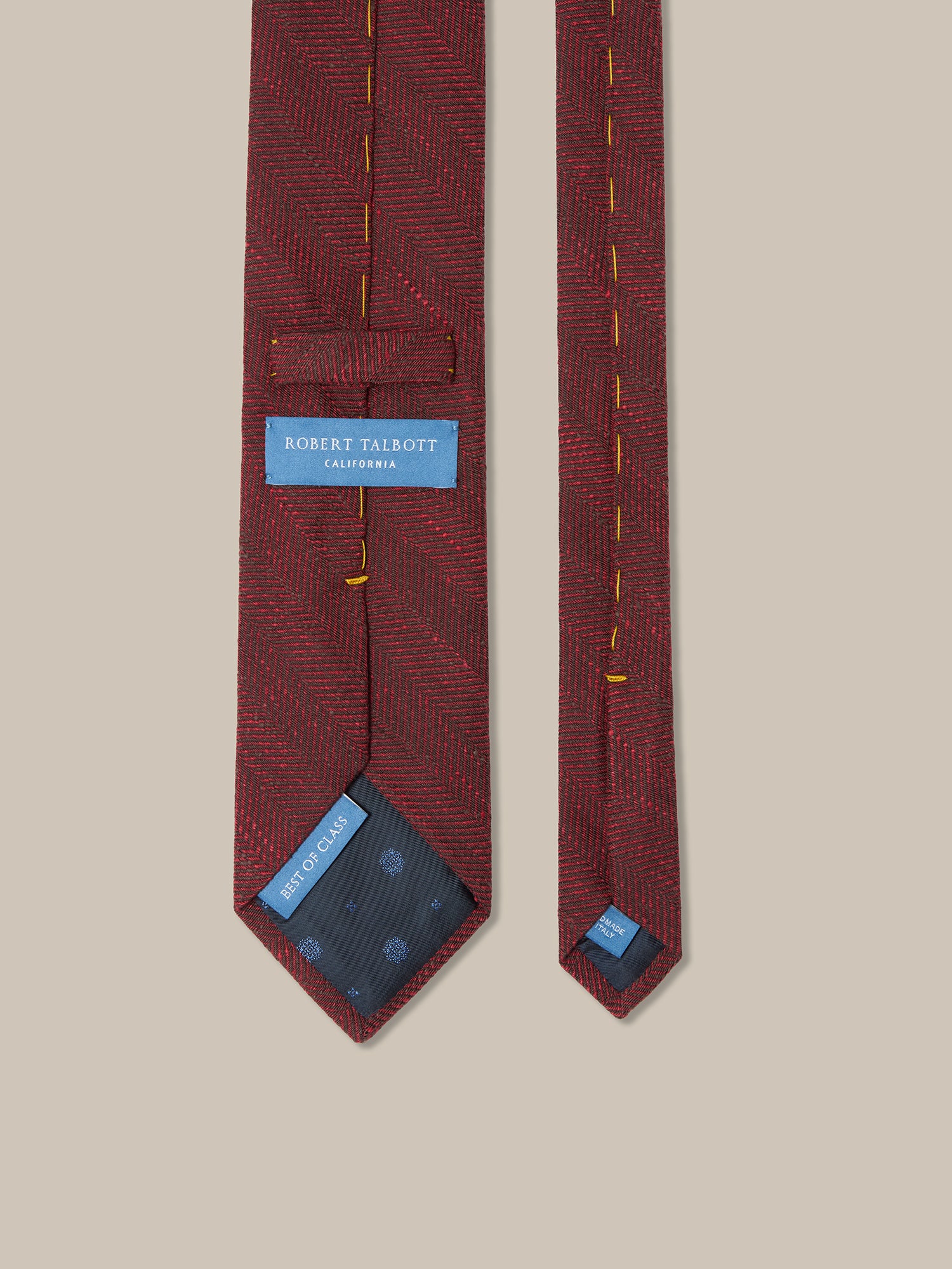 Robert Herringbone Shantung Best of Class Necktie