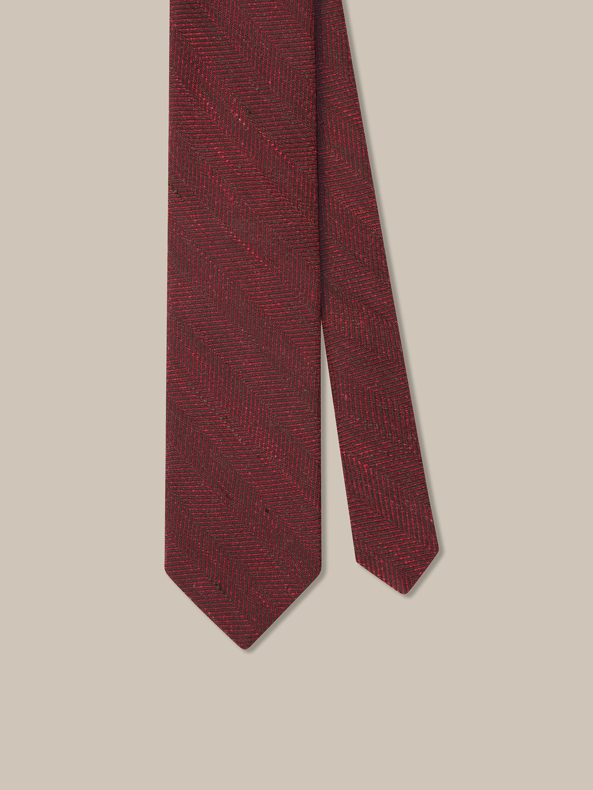 Robert Herringbone Shantung Best of Class Necktie