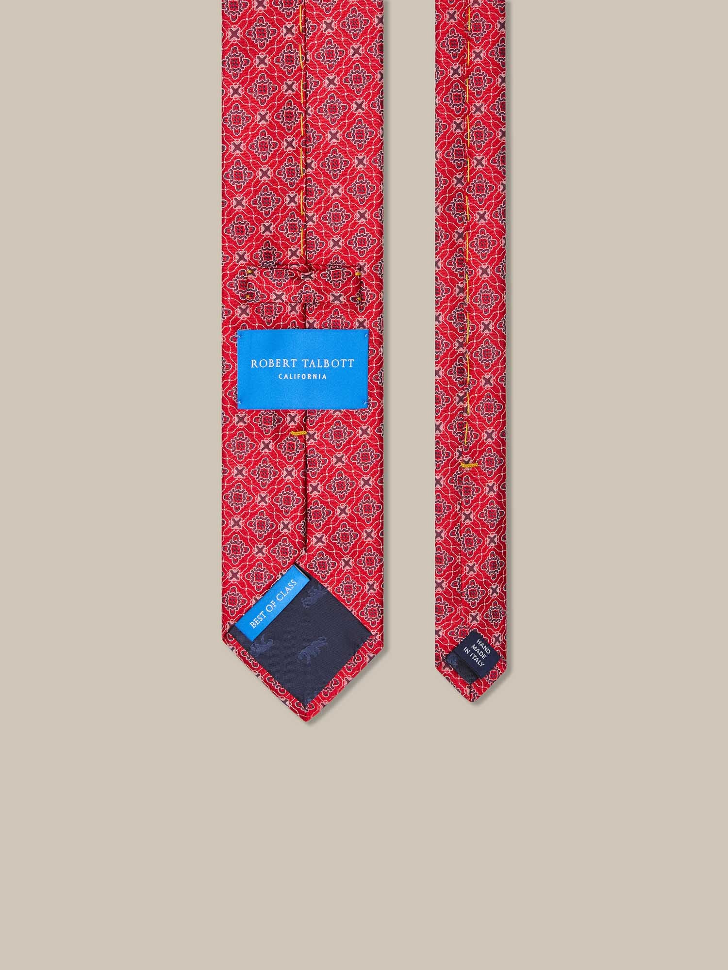 Robert Geometric Jacquard Best of Class Necktie
