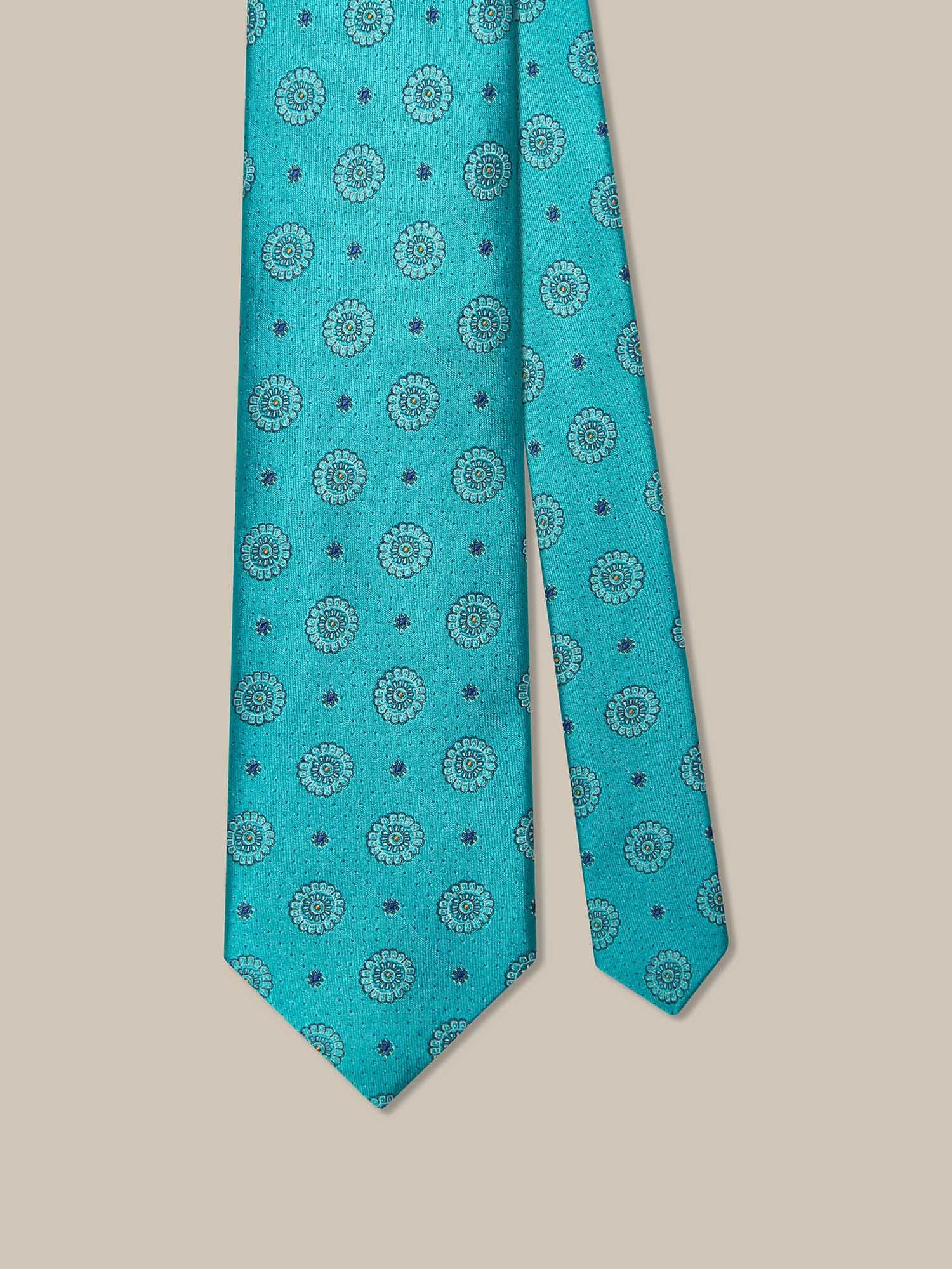 Robert Flower Medallion Best of Class Necktie