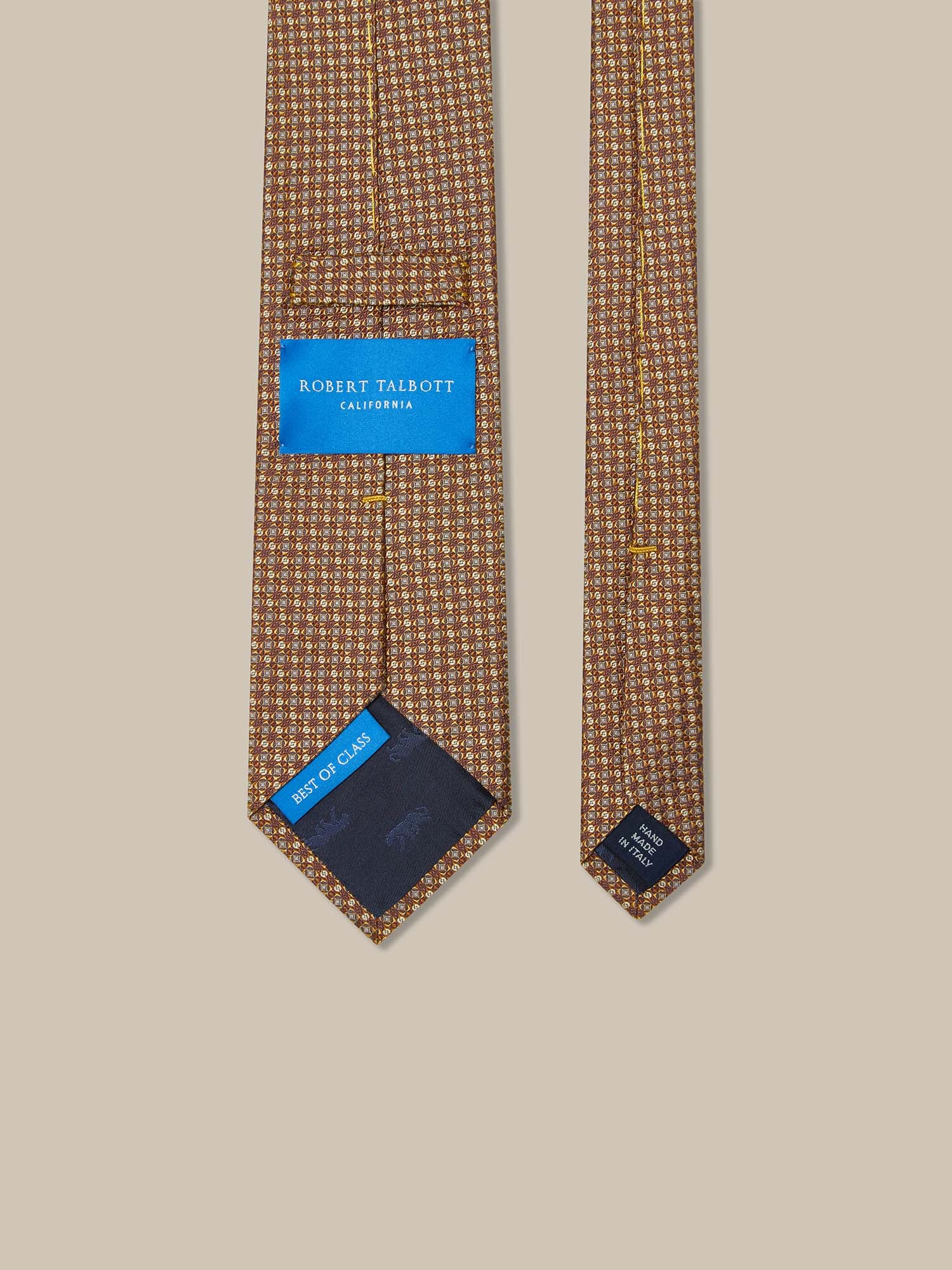 Robert Mini Flower Jacquard Best of Class Necktie image