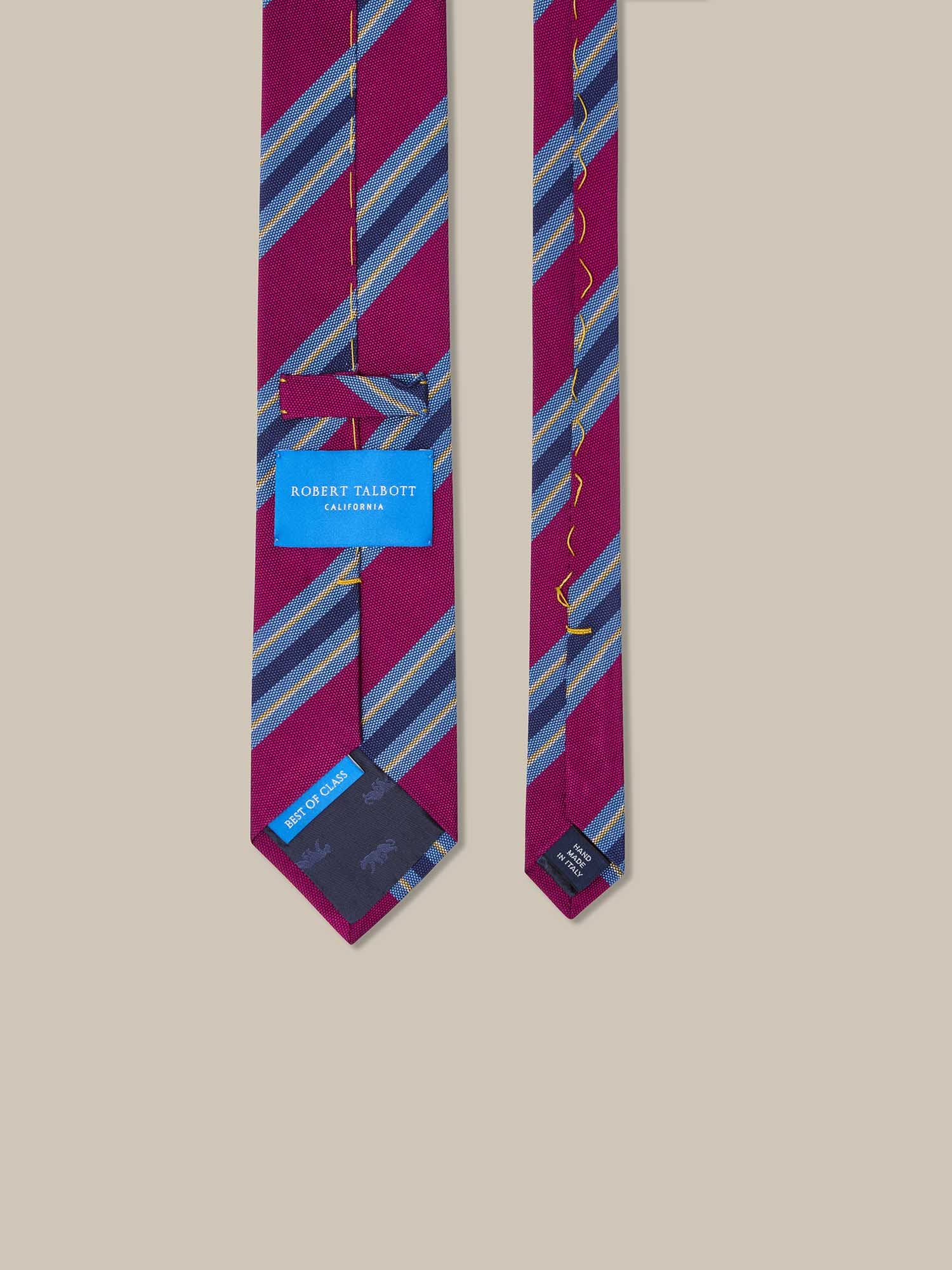 Robert Multi Bold Stripe Best of Class Necktie image