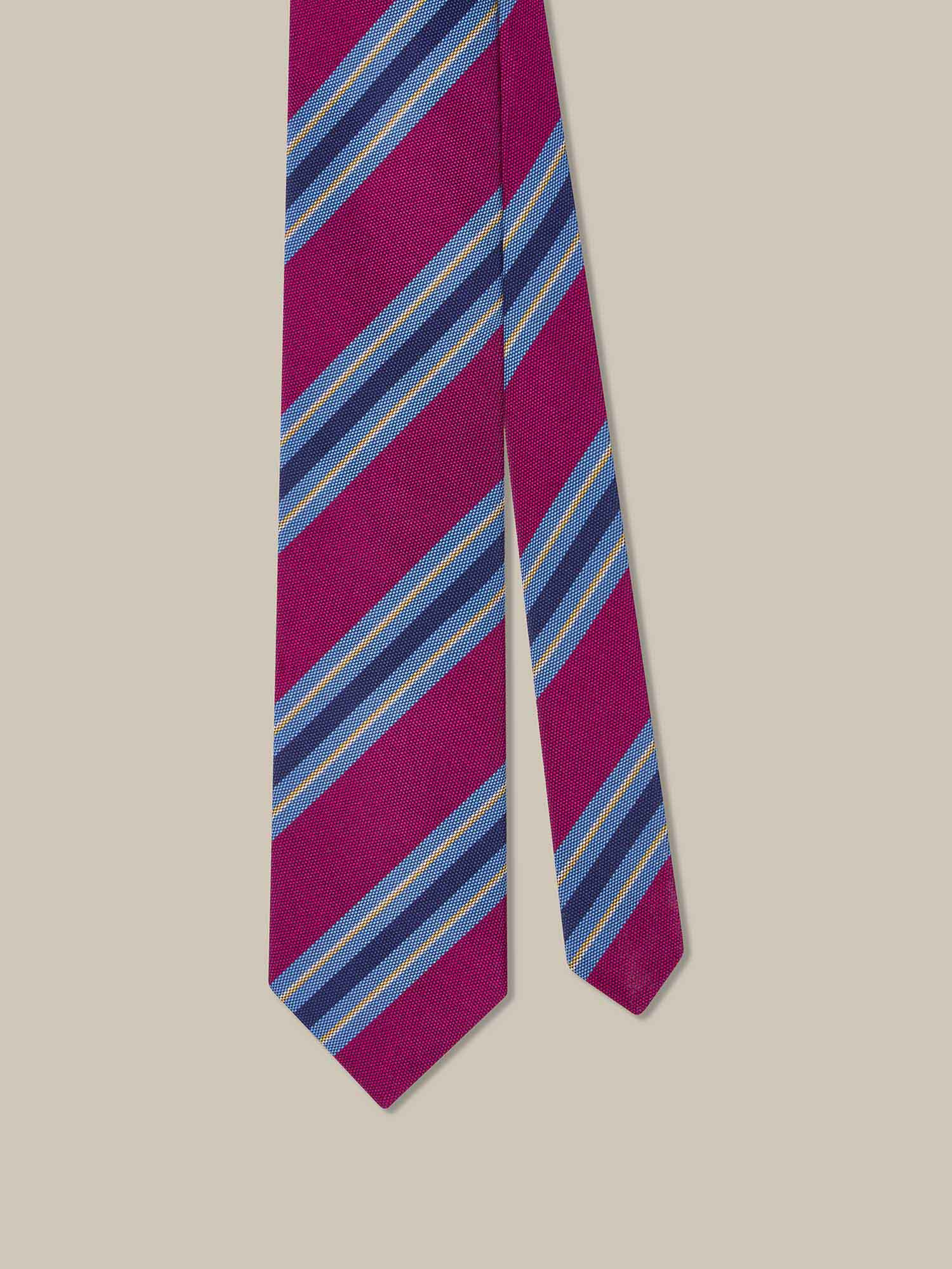 Robert Multi Bold Stripe Best of Class Necktie image