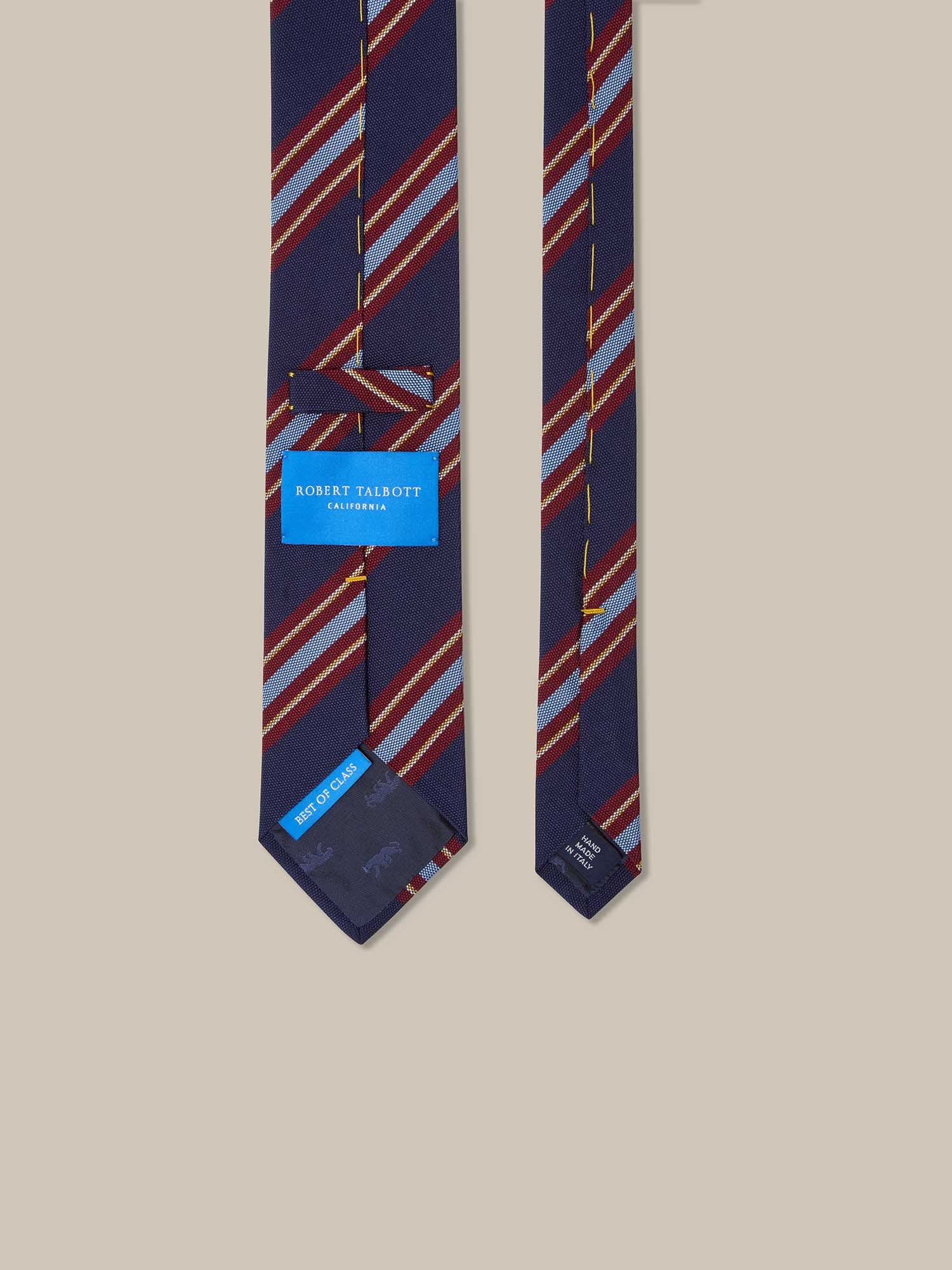 Robert Multi Bold Stripe Best of Class Necktie image