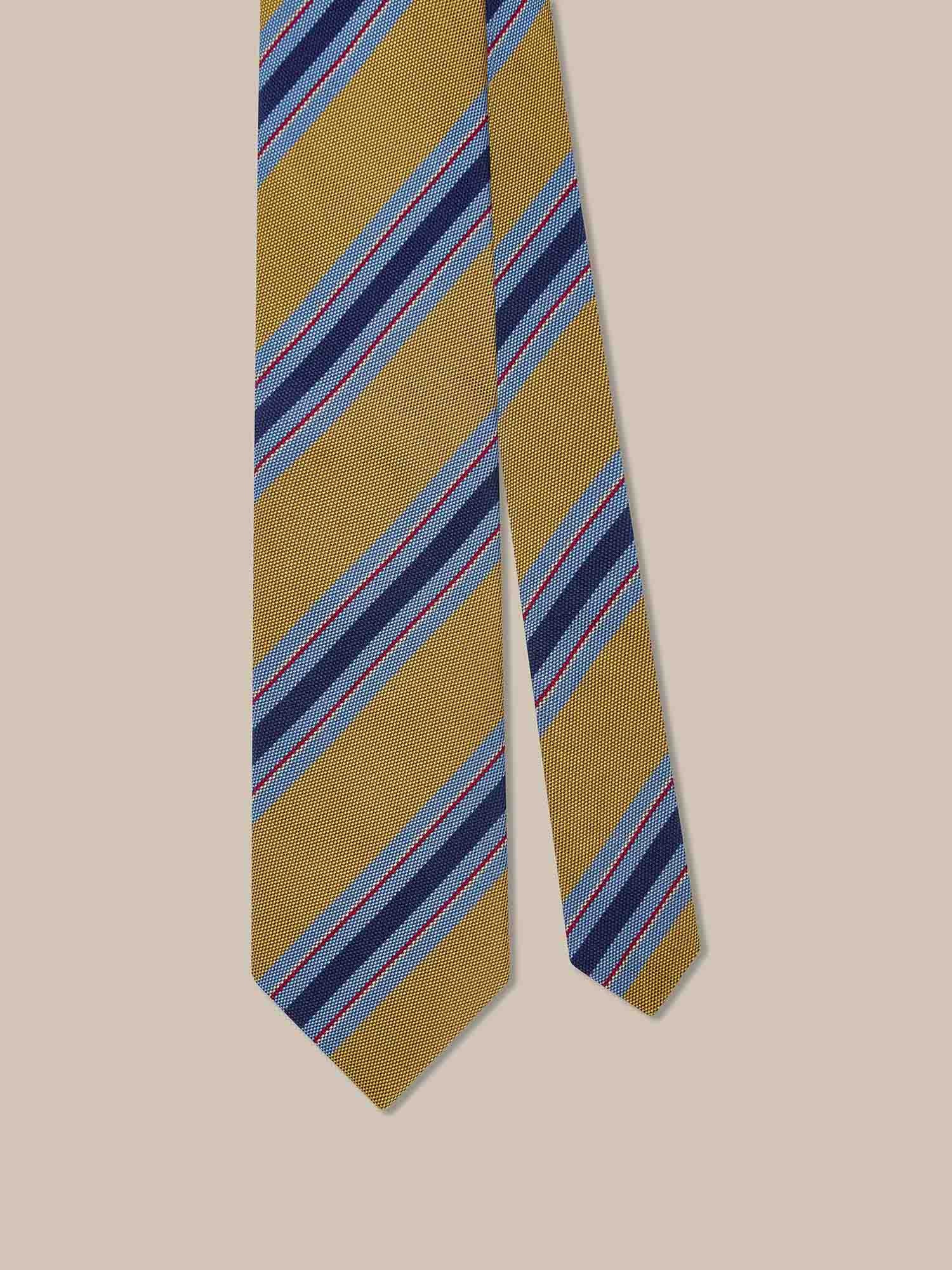 Robert Multi Bold Stripe Best of Class Necktie image