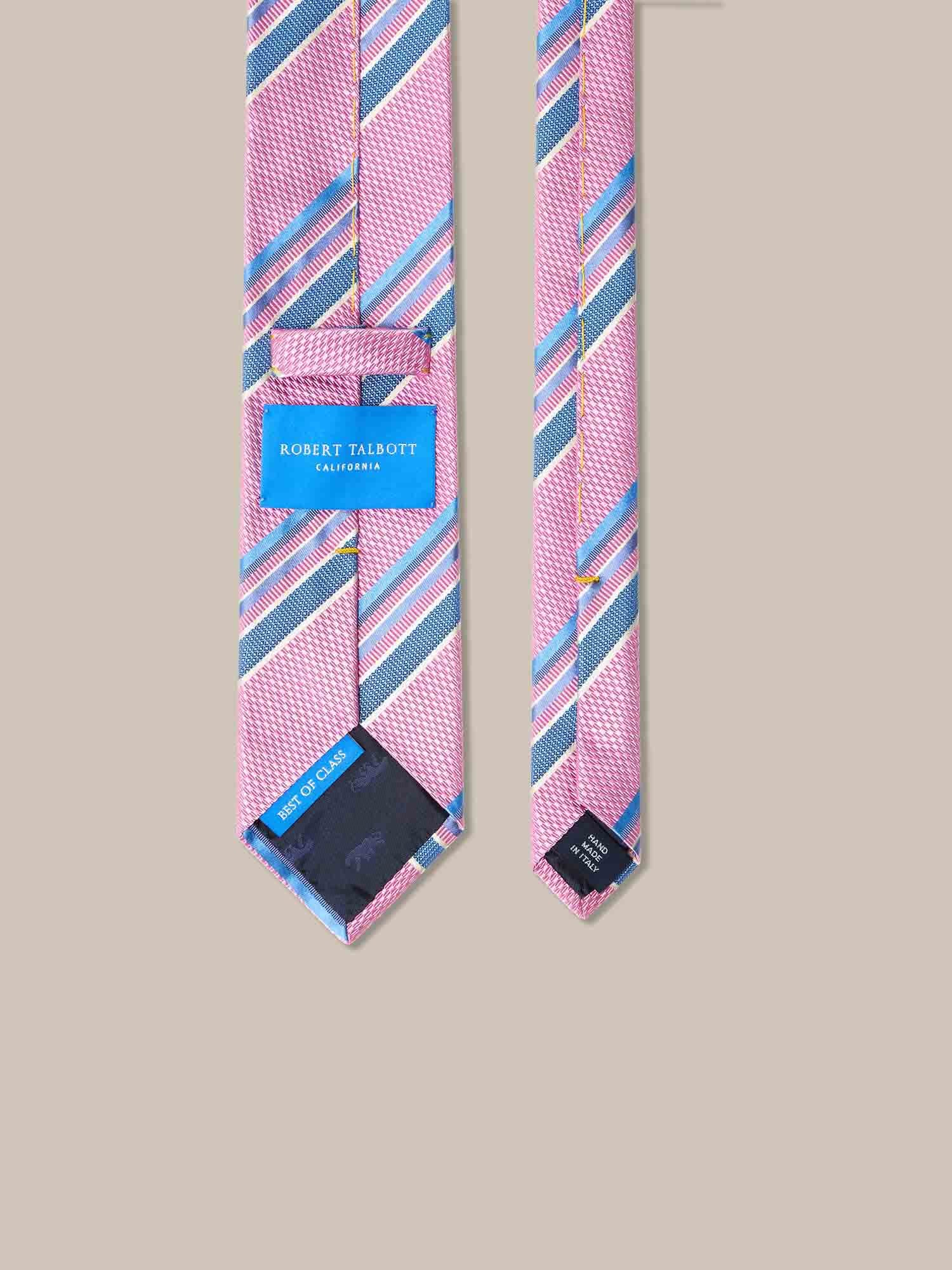 Robert Multi Stripe Basket Weave Best of Class Necktie image