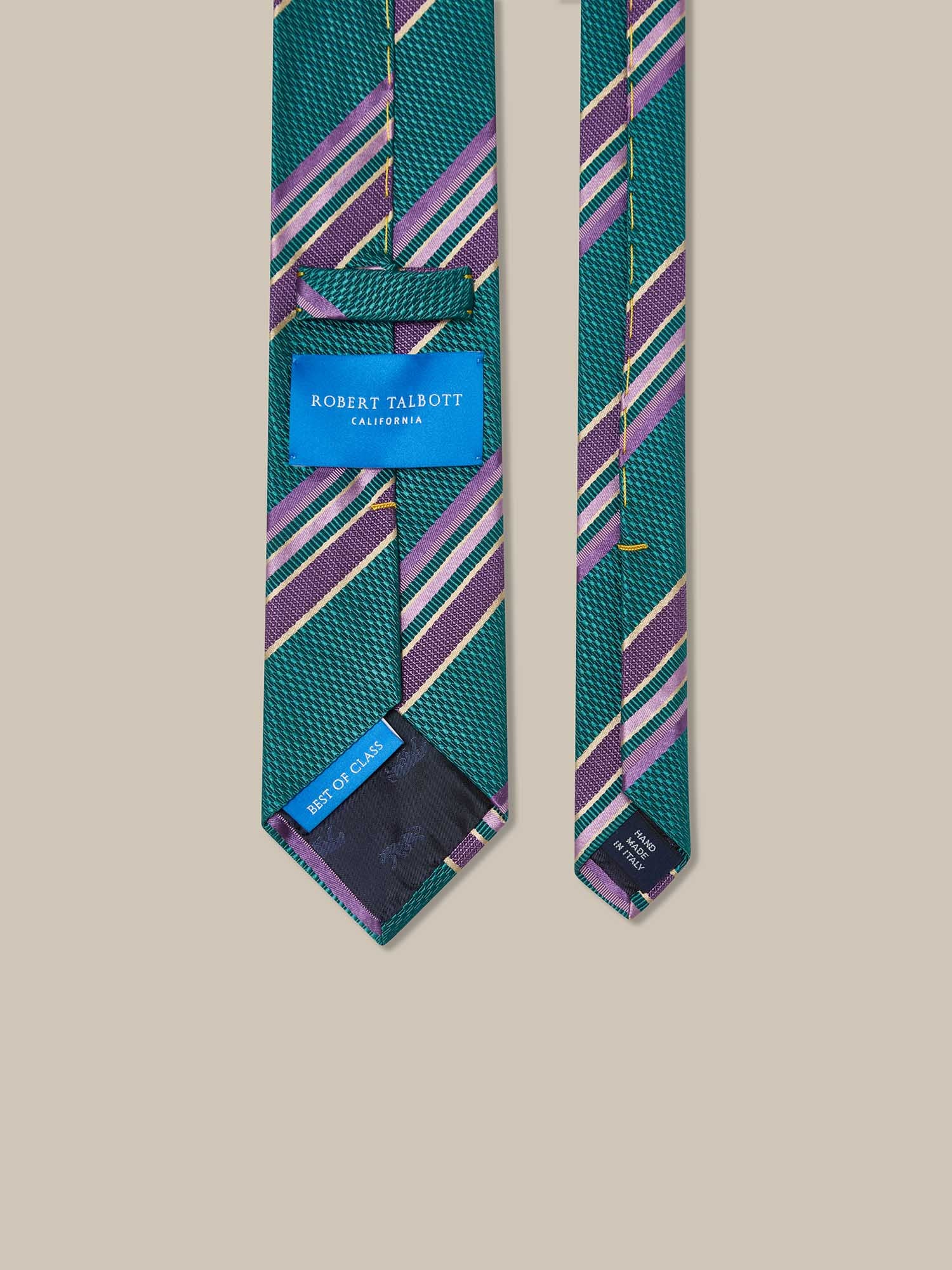 Robert Multi Stripe Basket Weave Best of Class Necktie image