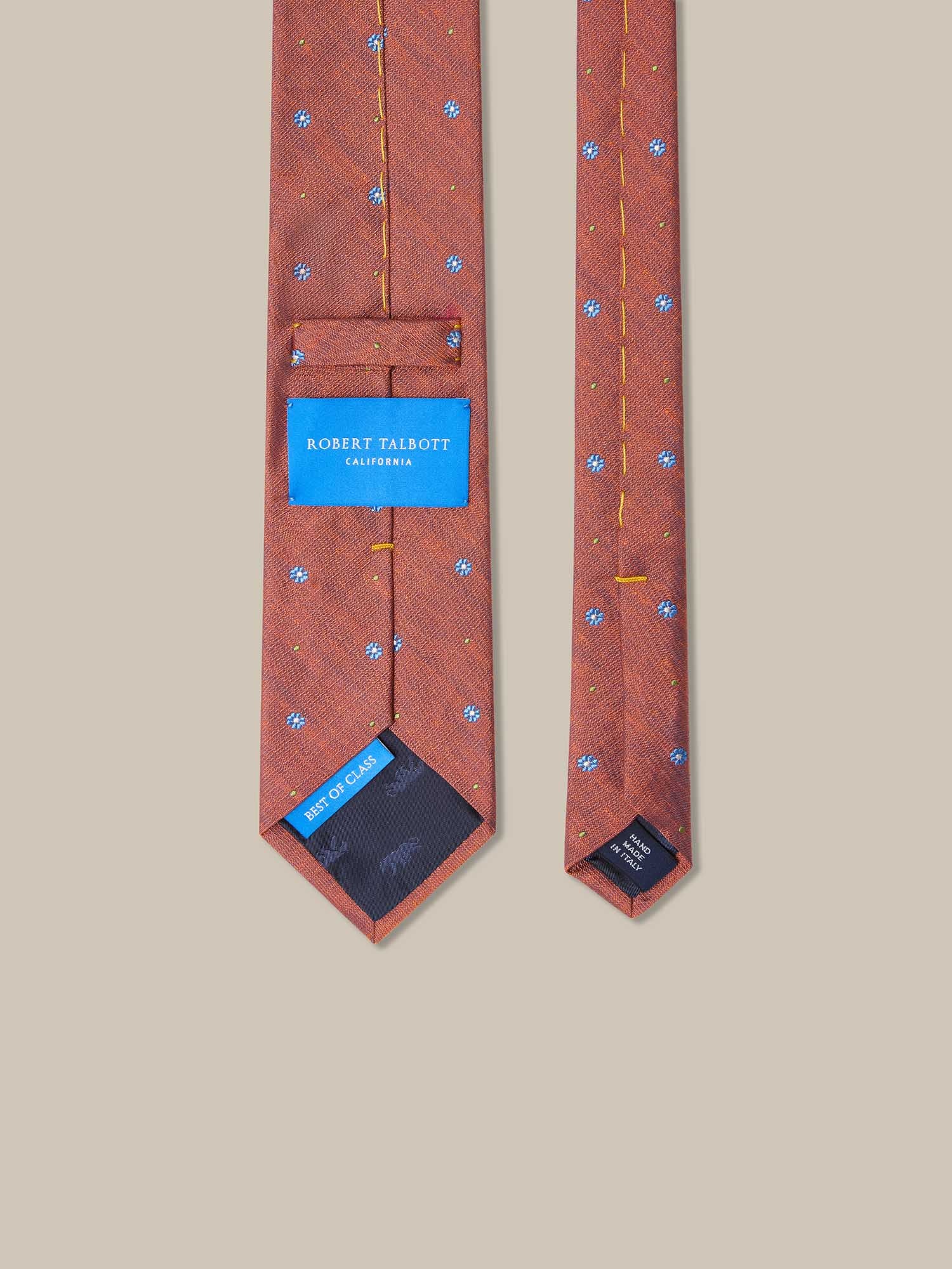 Robert Mini Flower Neat Best of Class Necktie image