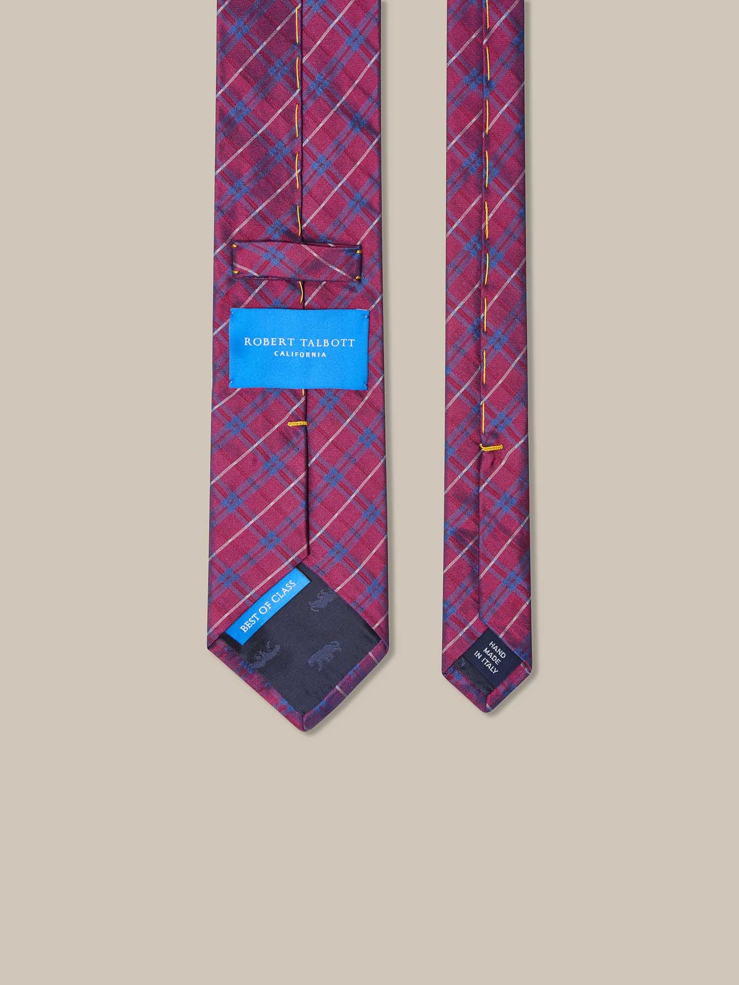 Robert Multi Check Best of Class Necktie