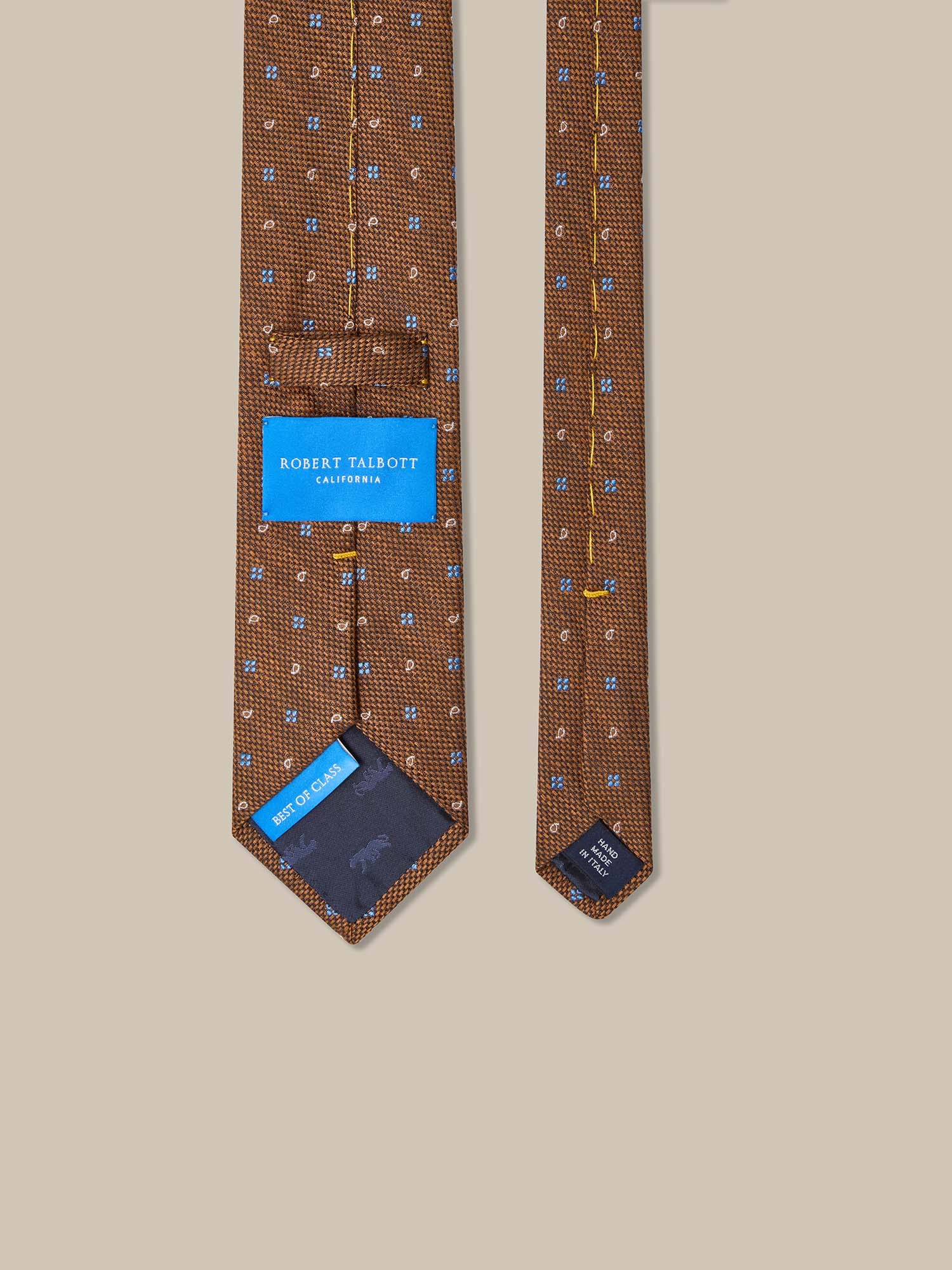 Robert Geo Flower Best of Class Necktie