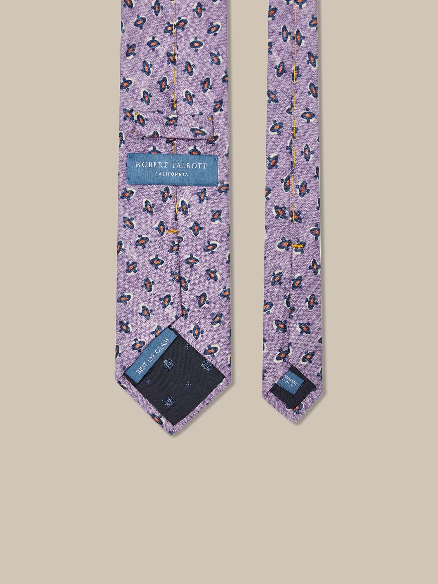 Robert Geometric Print Best of Class Necktie