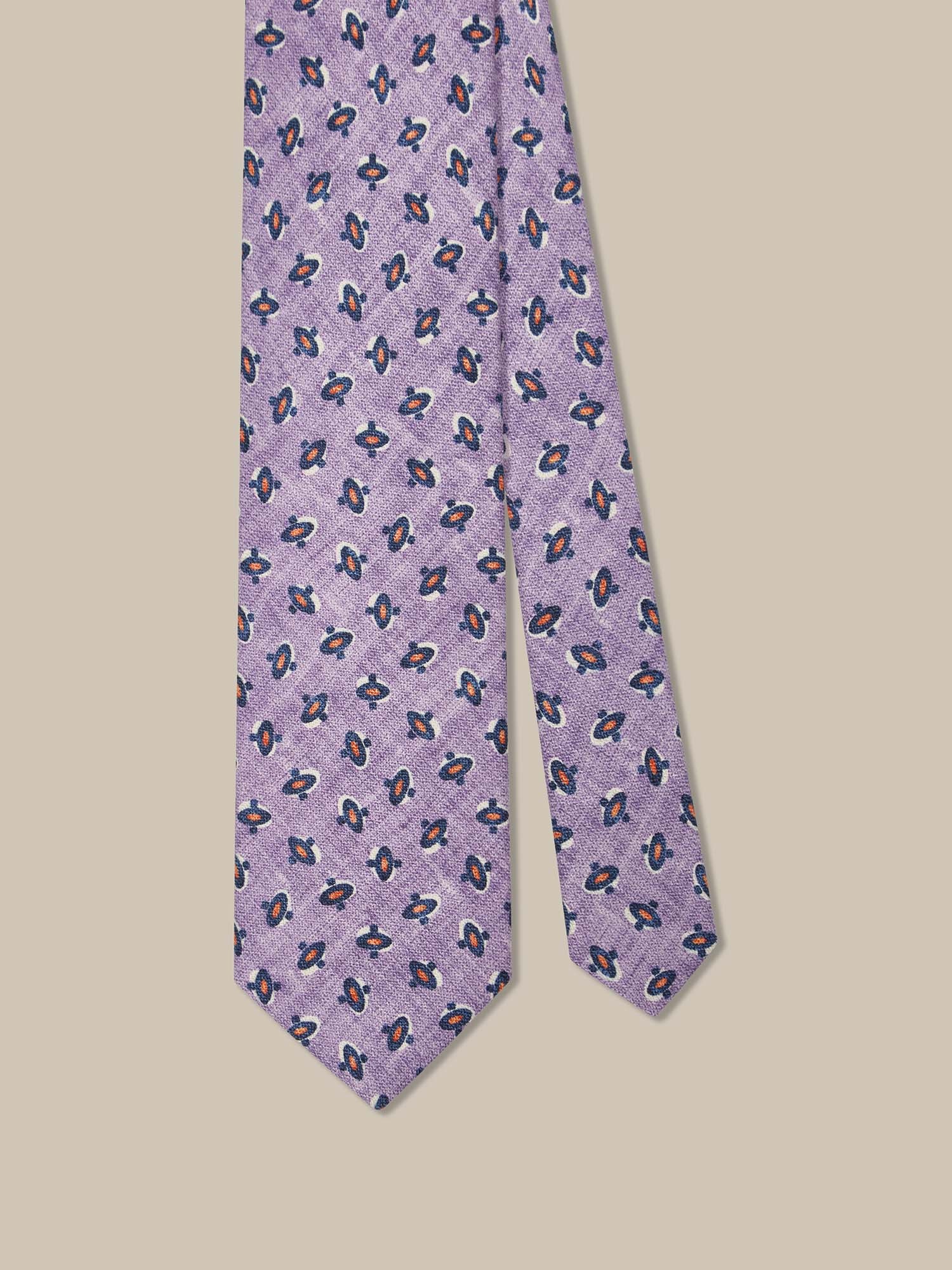Robert Geometric Print Best of Class Necktie