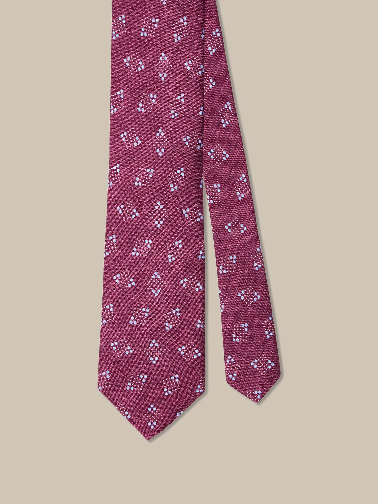 Robert Geometric Print Best of Class Necktie