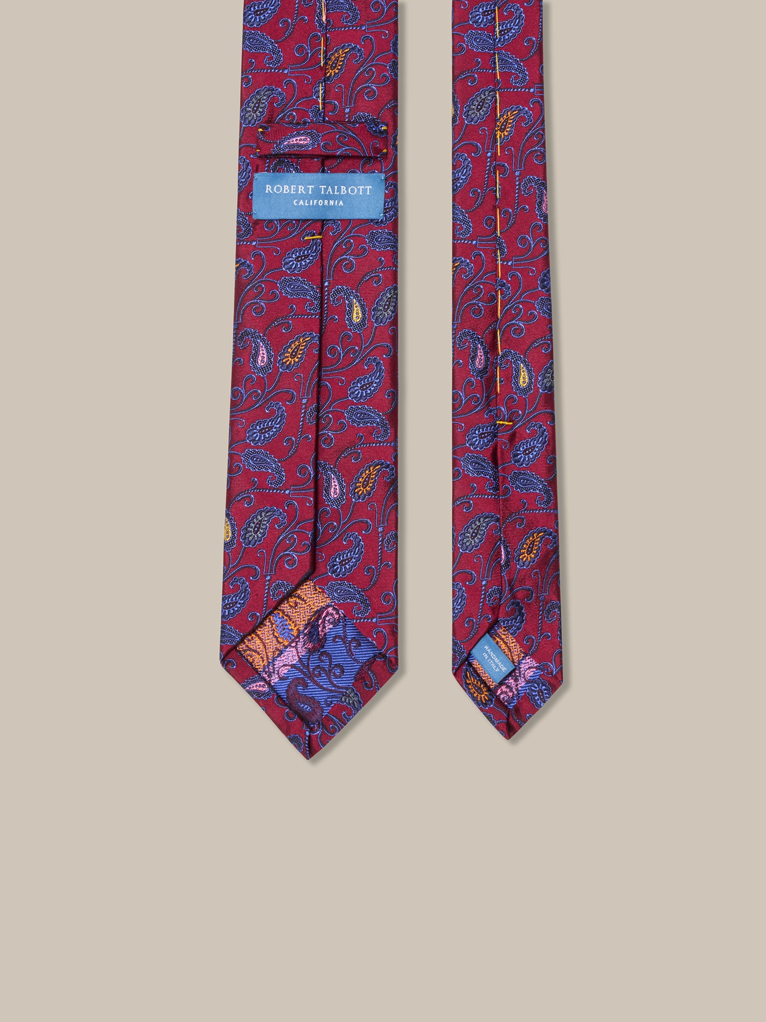 Newman Pine Paisley Necktie