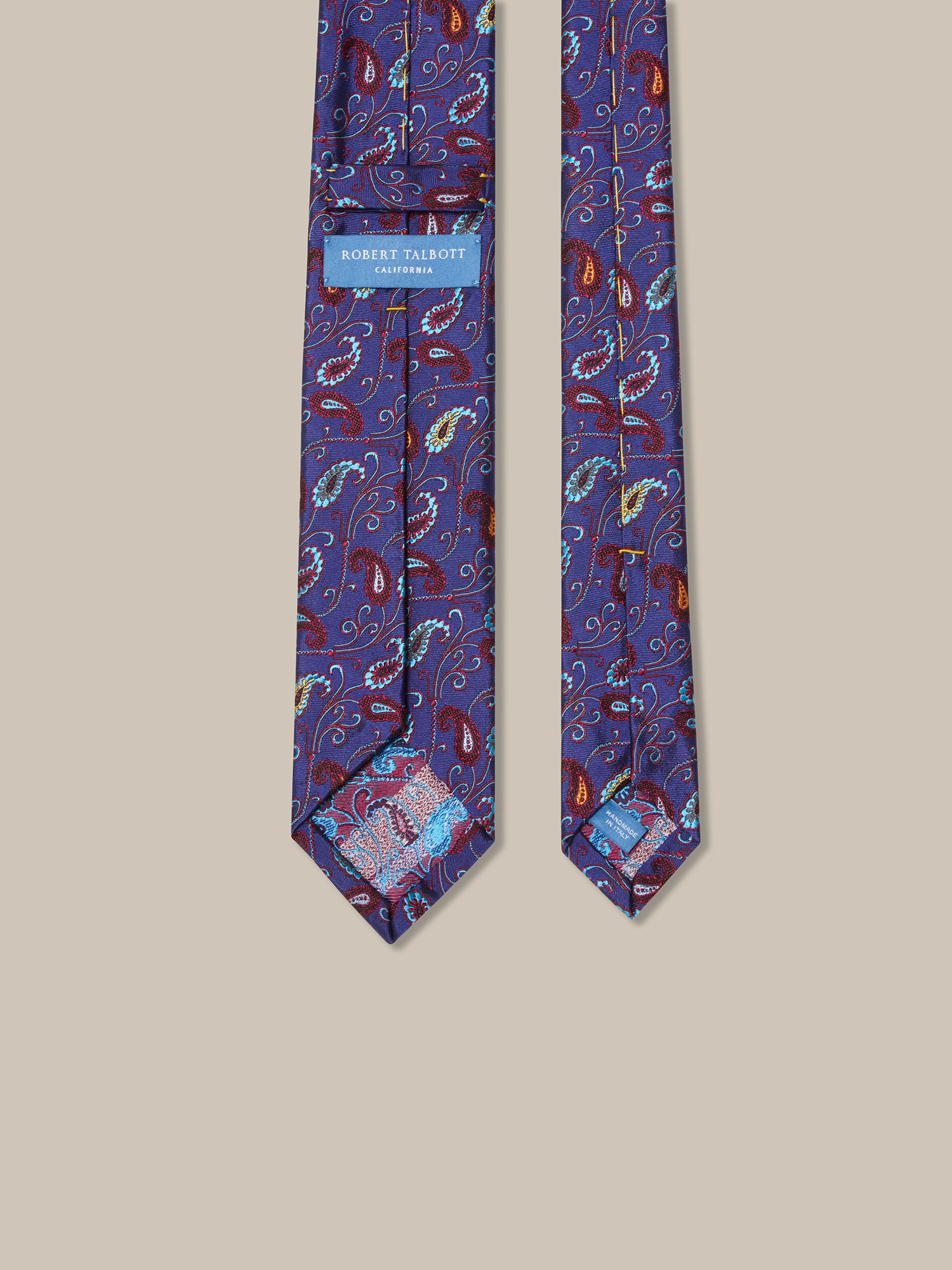 Newman Pine Paisley Necktie