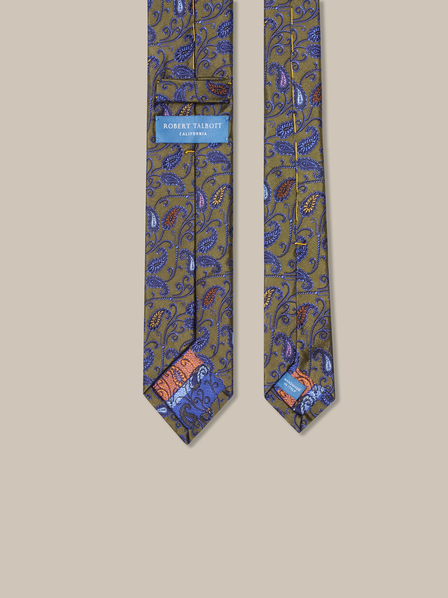 Newman Pine Paisley Necktie